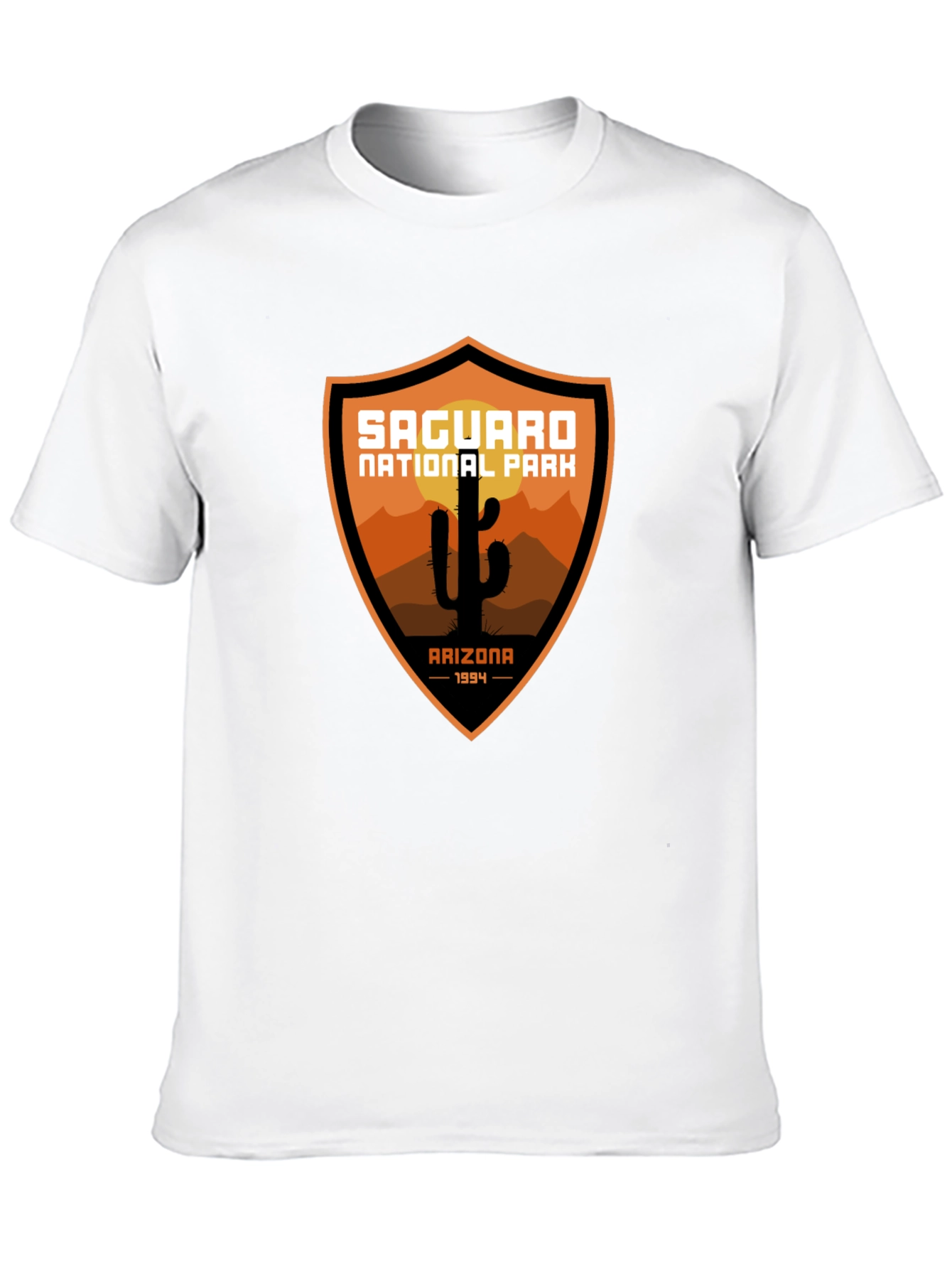 Saguaro National Park Black T-Shirt