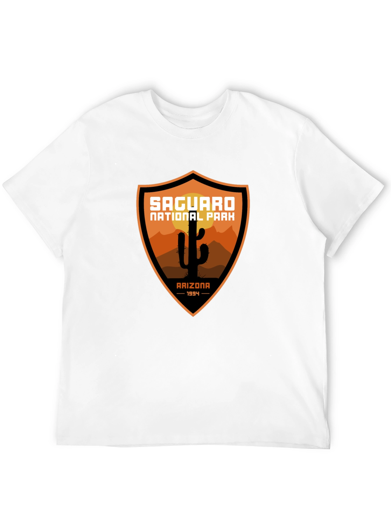 Saguaro National Park Black T-Shirt