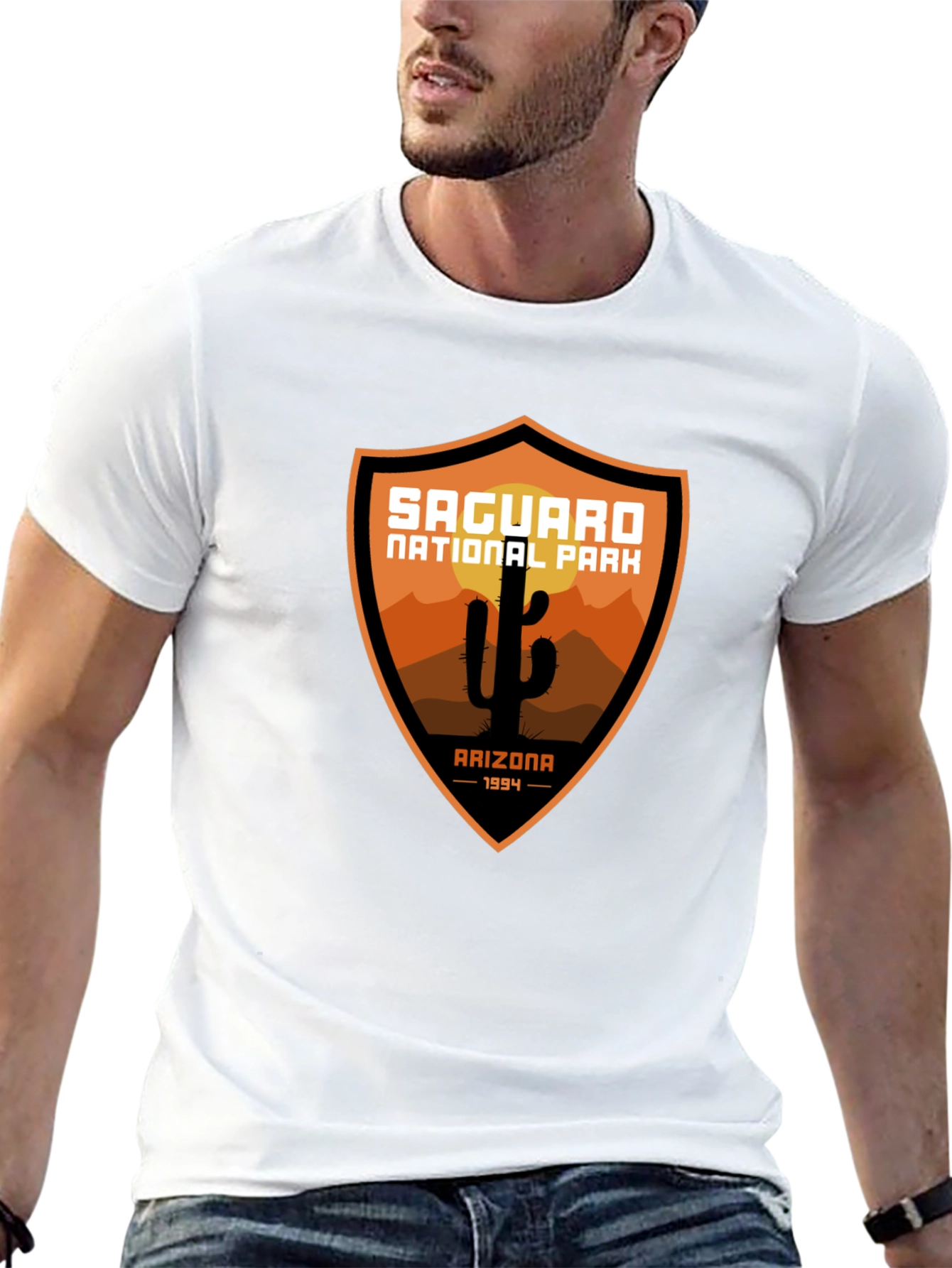 Saguaro National Park Black T-Shirt