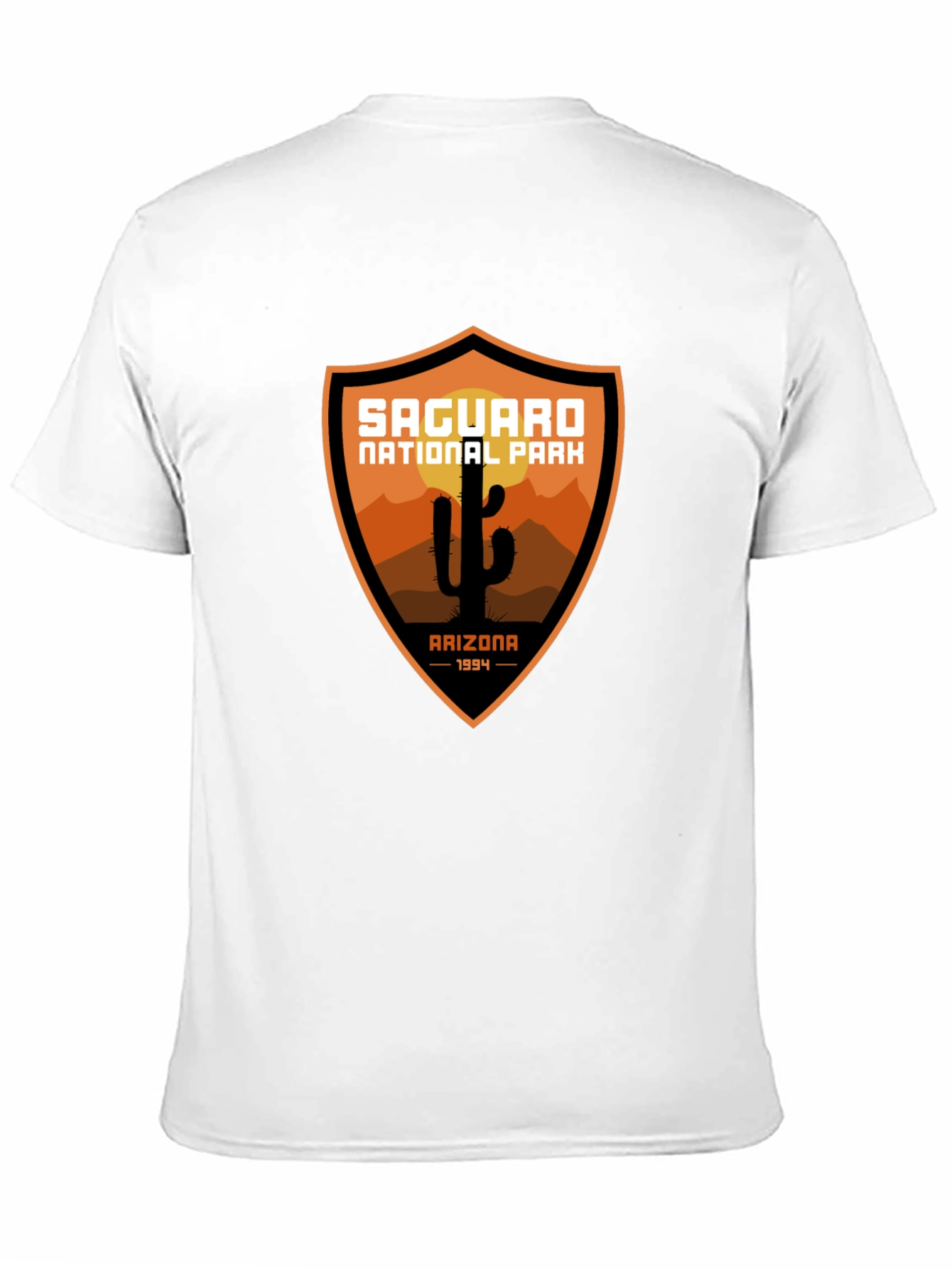 Saguaro National Park Black T-Shirt