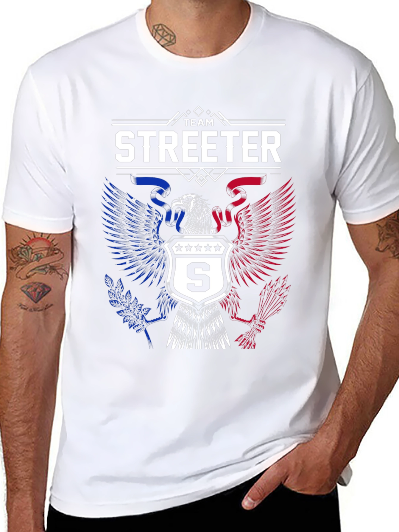 Team Streeter Patriotic Eagle T-Shirt