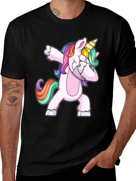 Dabbing Unicorn Graphic Tee - Cool & Fun