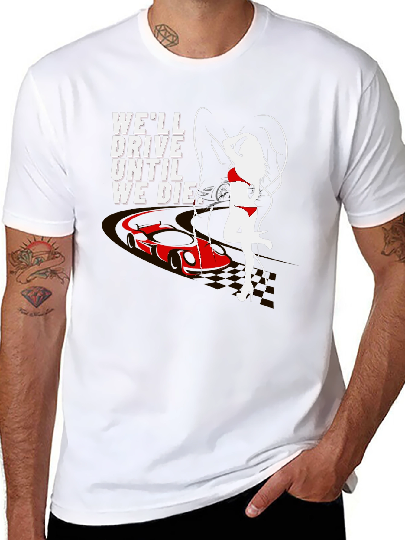 Drive Until We Die Graphic T-Shirt