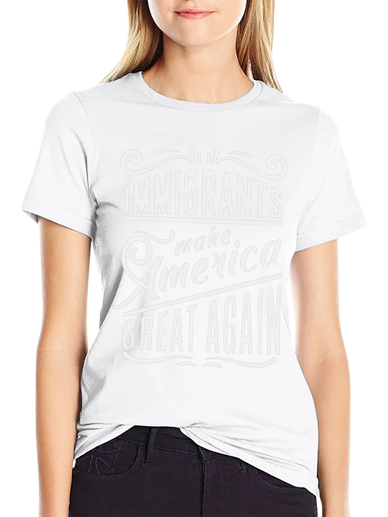 Immigrants Make America Great Again Graphic Tee