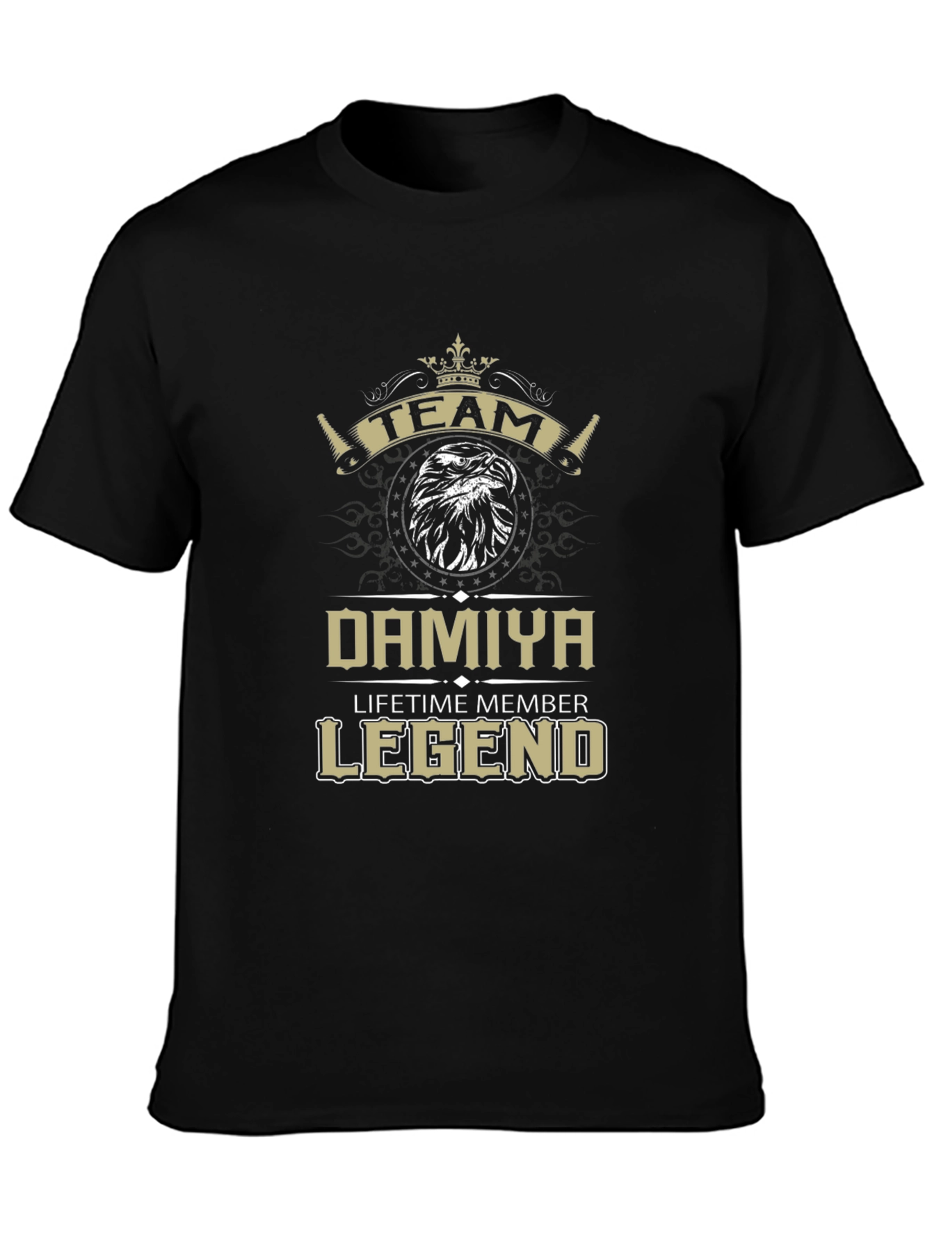 Team Damiya Legend Black Graphic Tee