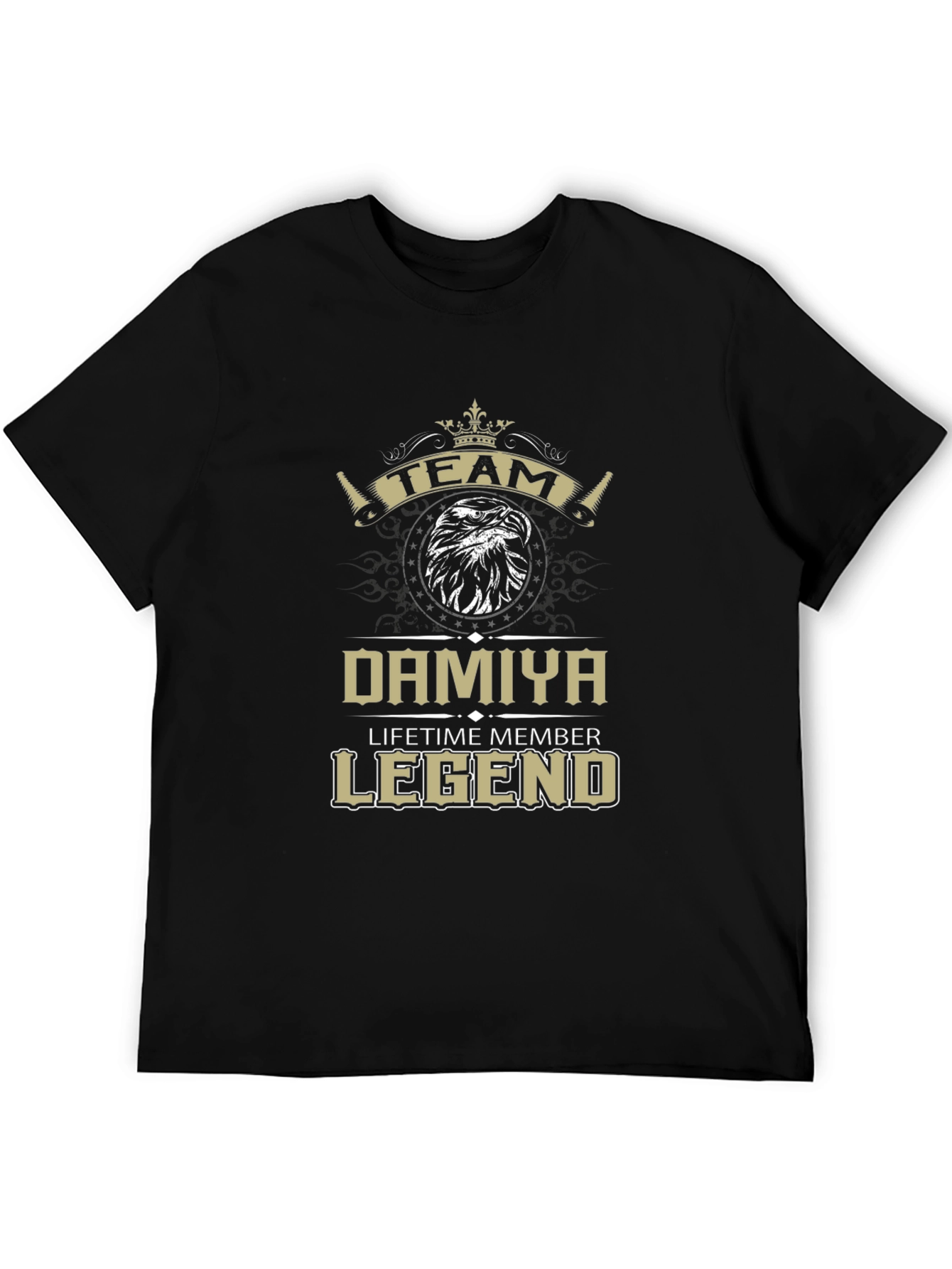 Team Damiya Legend Black Graphic Tee