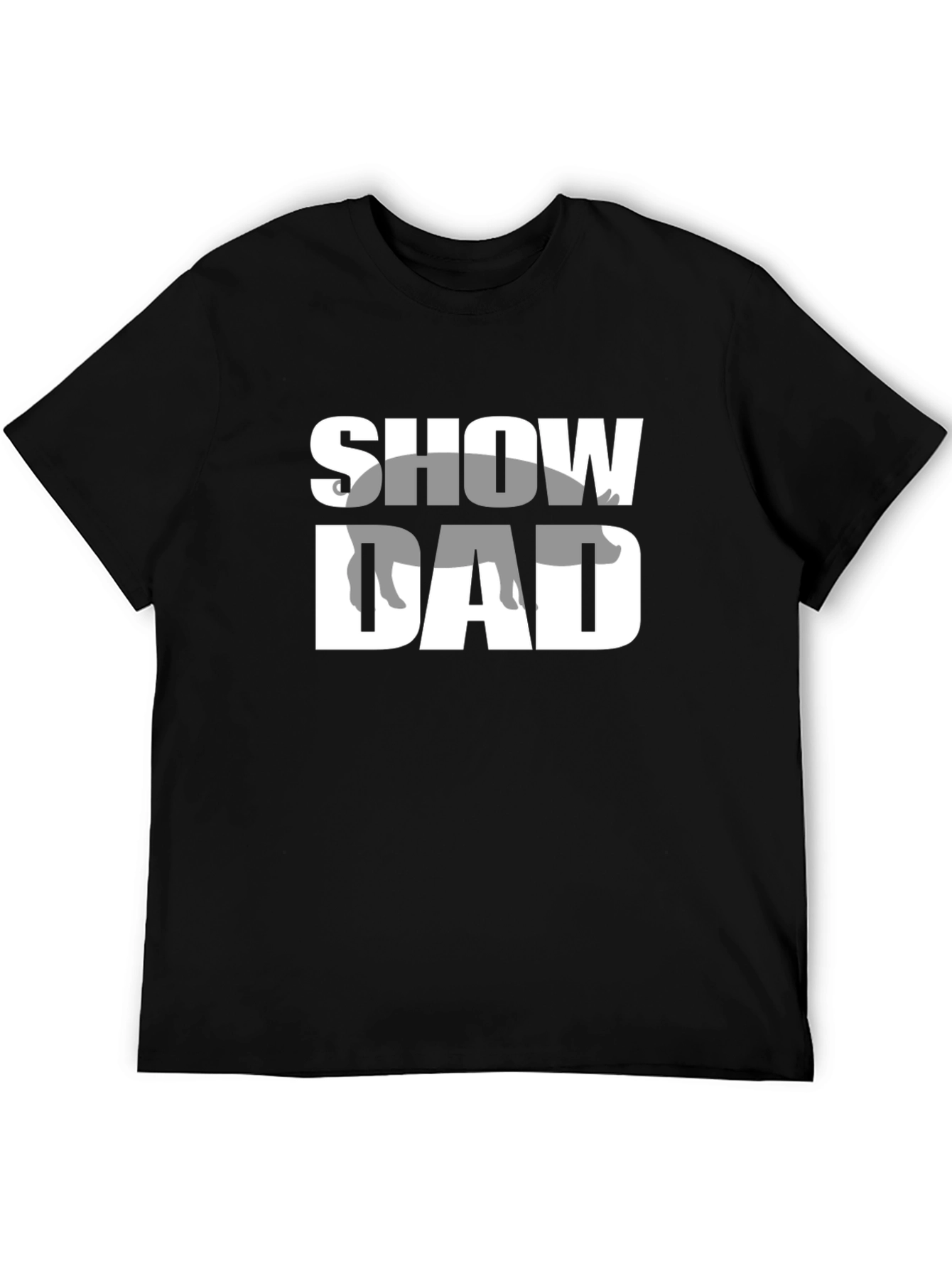 Show Dad Pig Graphic T-Shirt