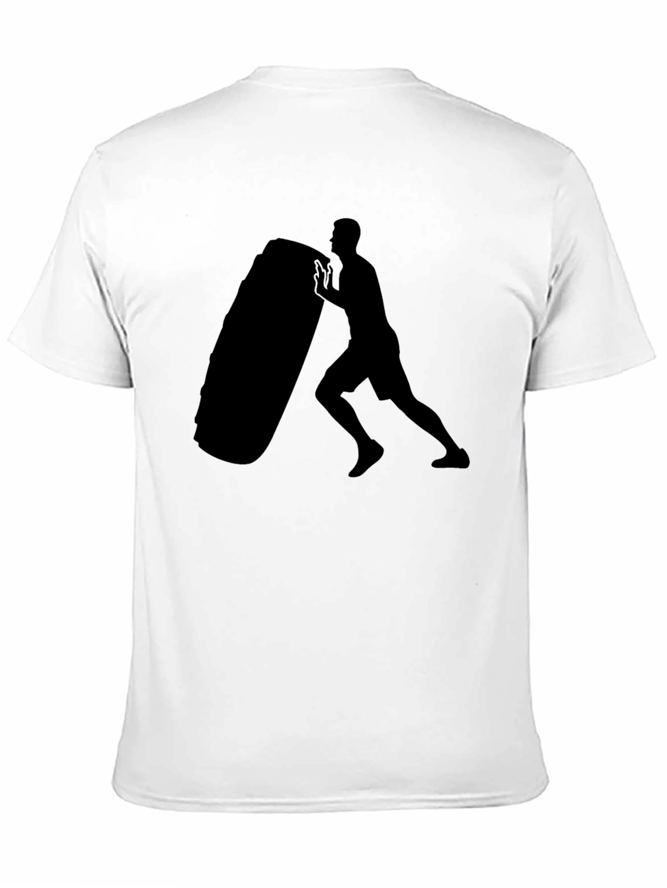 Mens Black Fitness Training T-Shirt