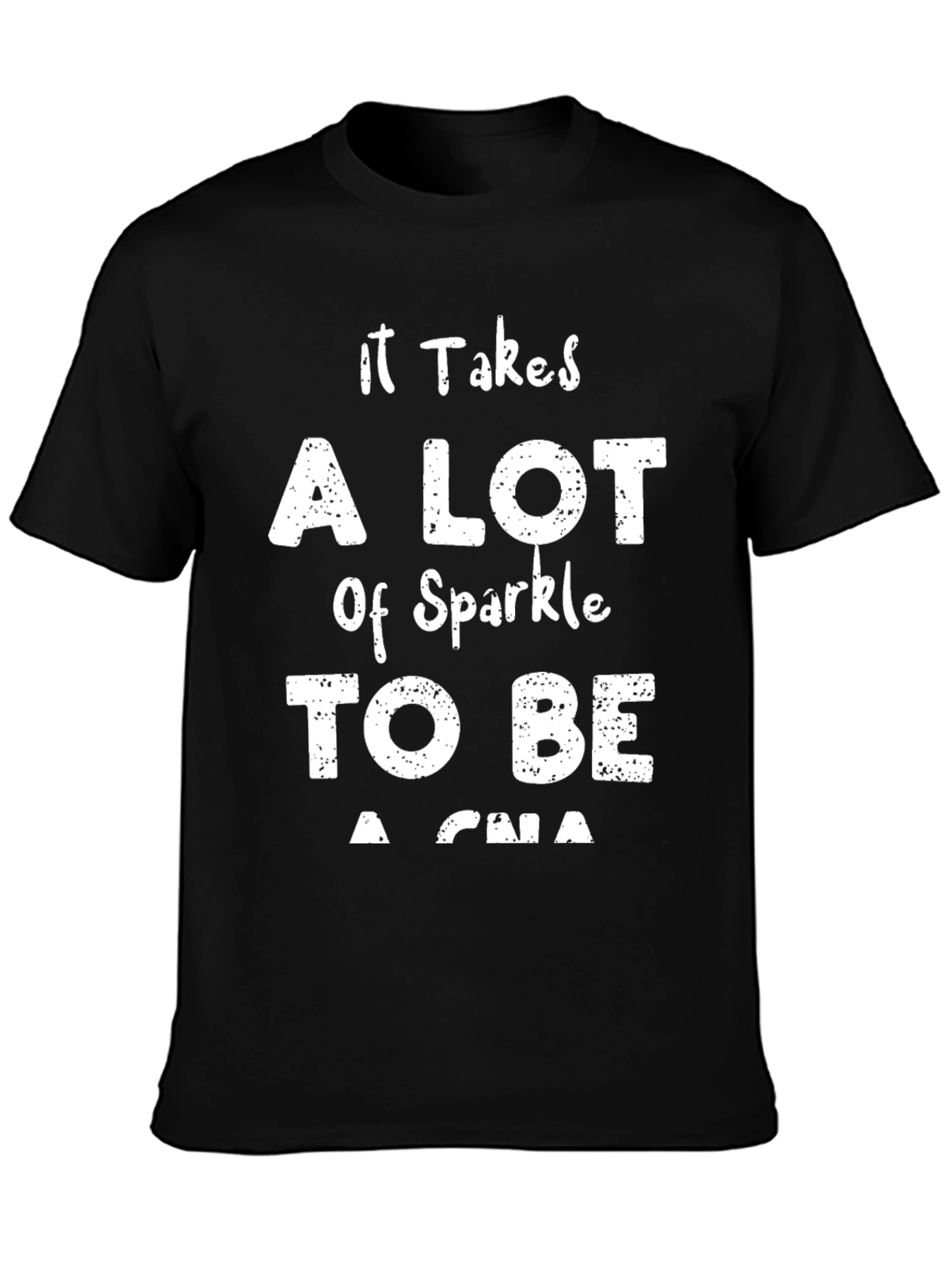 Sparkle CNA Black T-Shirt