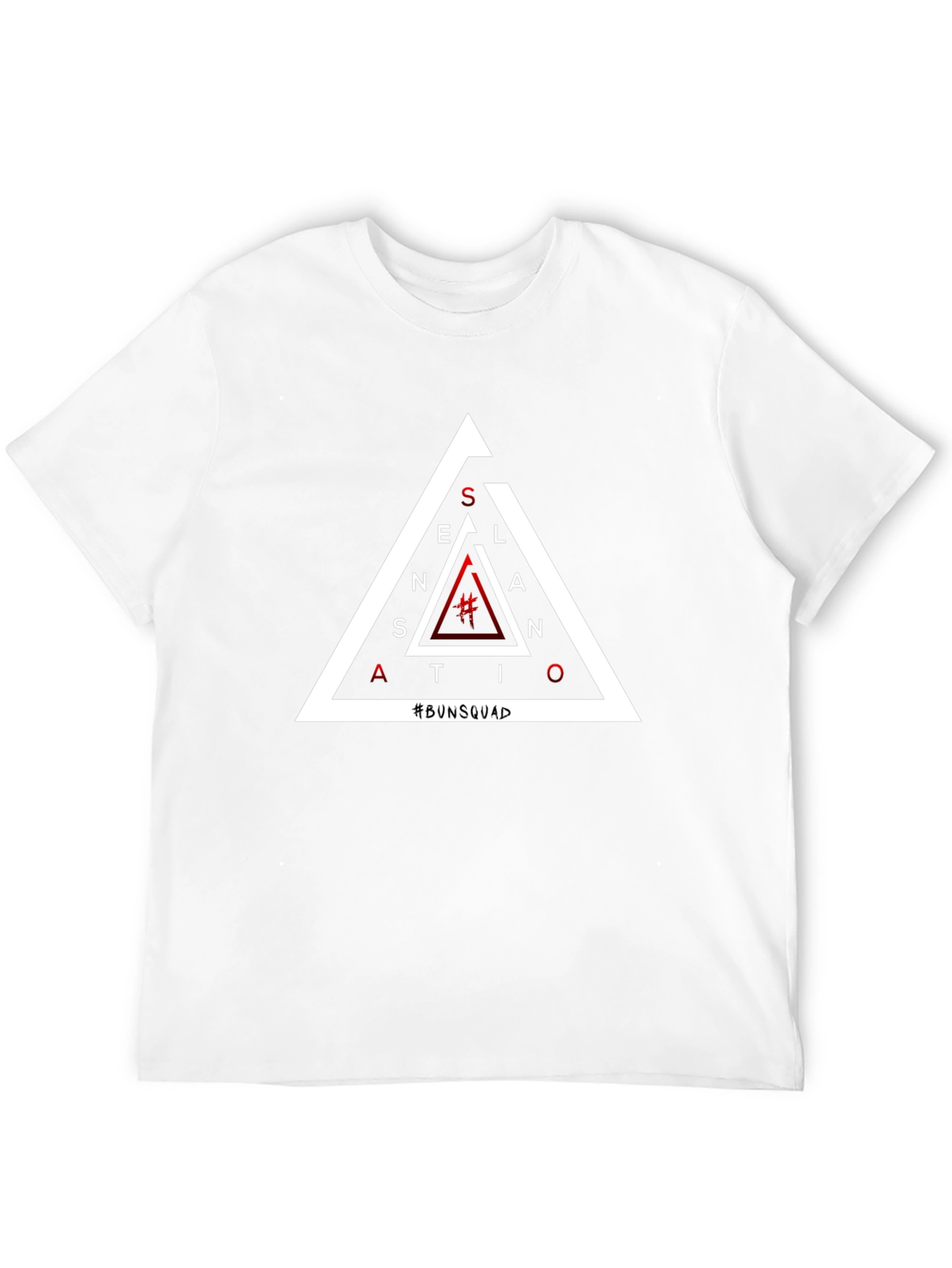 Sensation #BunSquad Triangle Graphic Tee