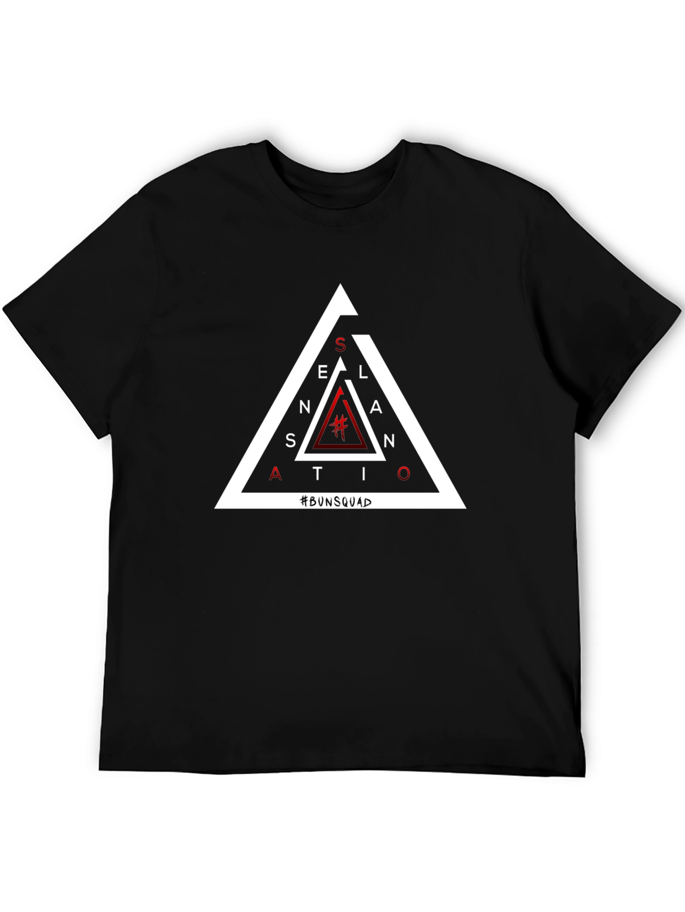 Sensation #BunSquad Triangle Graphic Tee