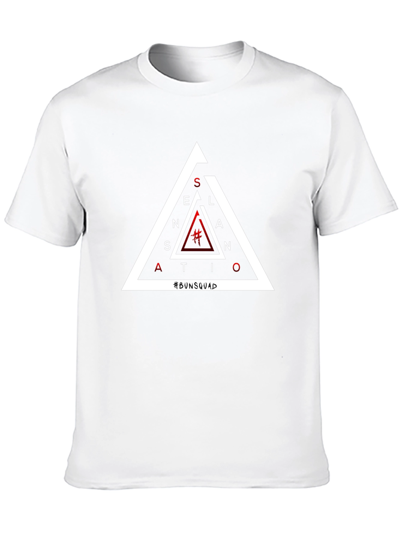 Sensation #BunSquad Triangle Graphic Tee