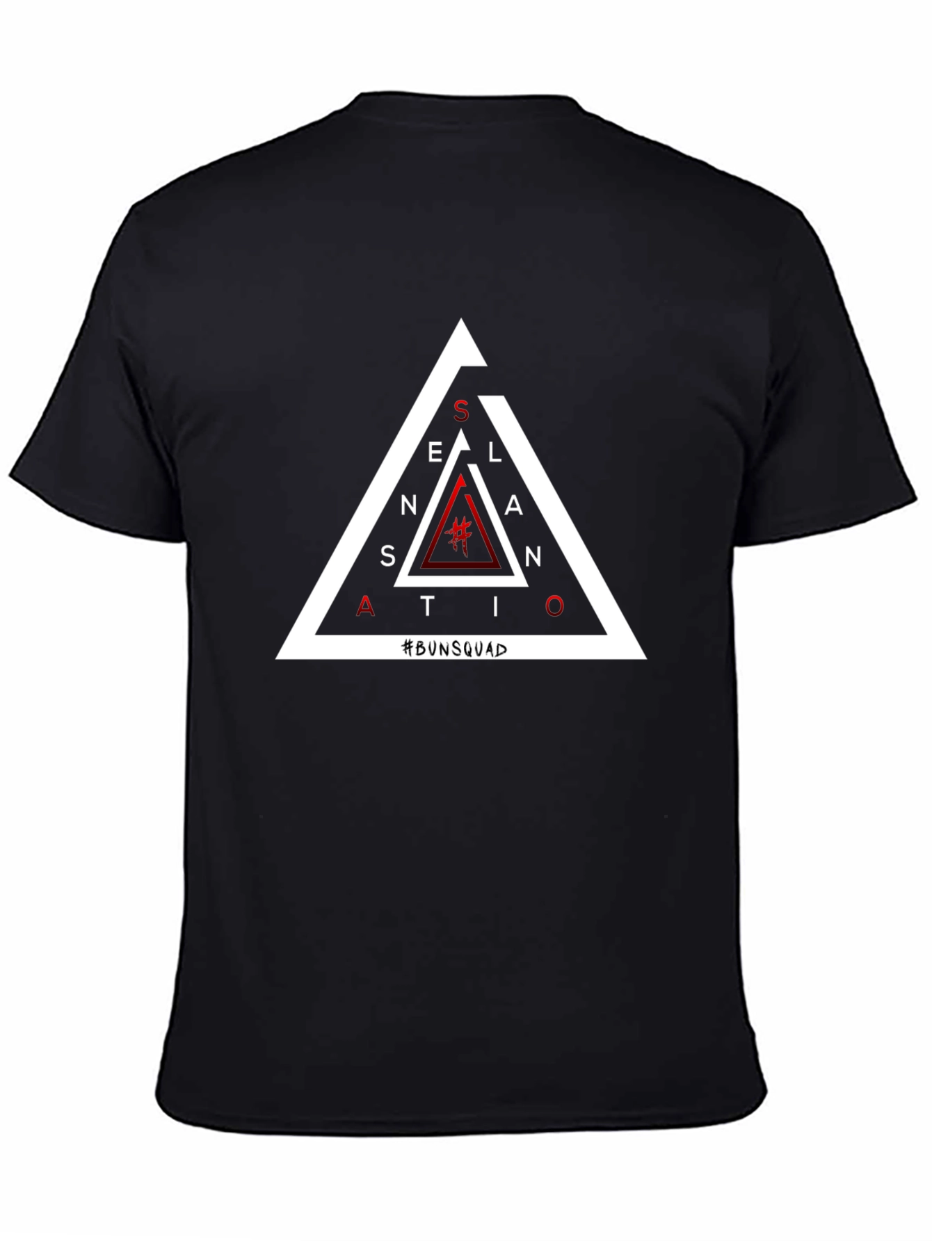Sensation #BunSquad Triangle Graphic Tee