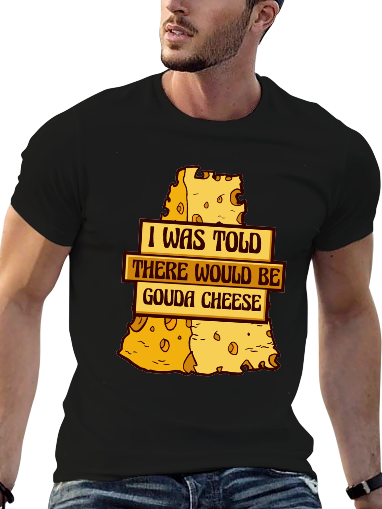 Gouda Cheese T-Shirt - Funny Foodie Tee