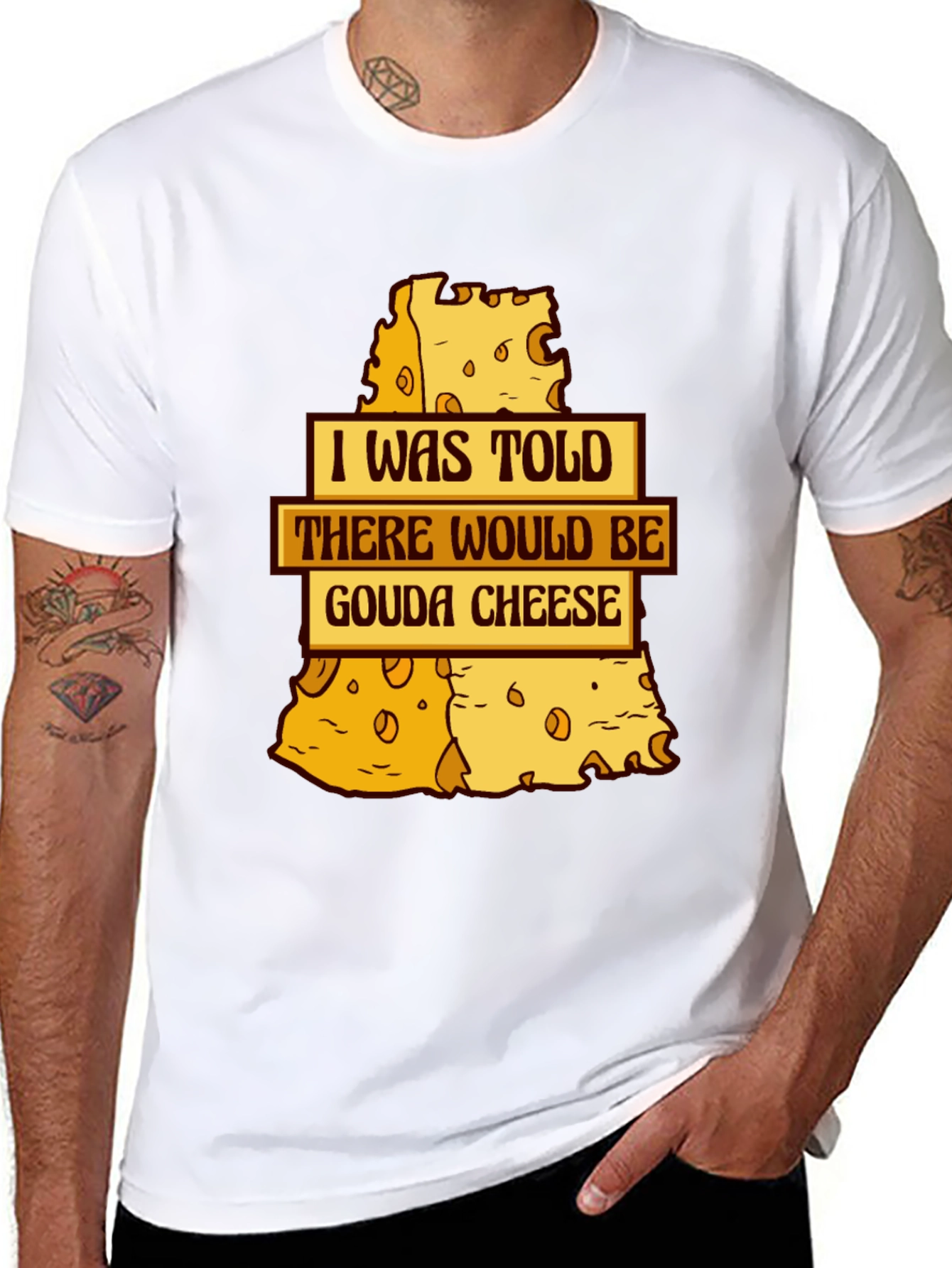 Gouda Cheese T-Shirt - Funny Foodie Tee
