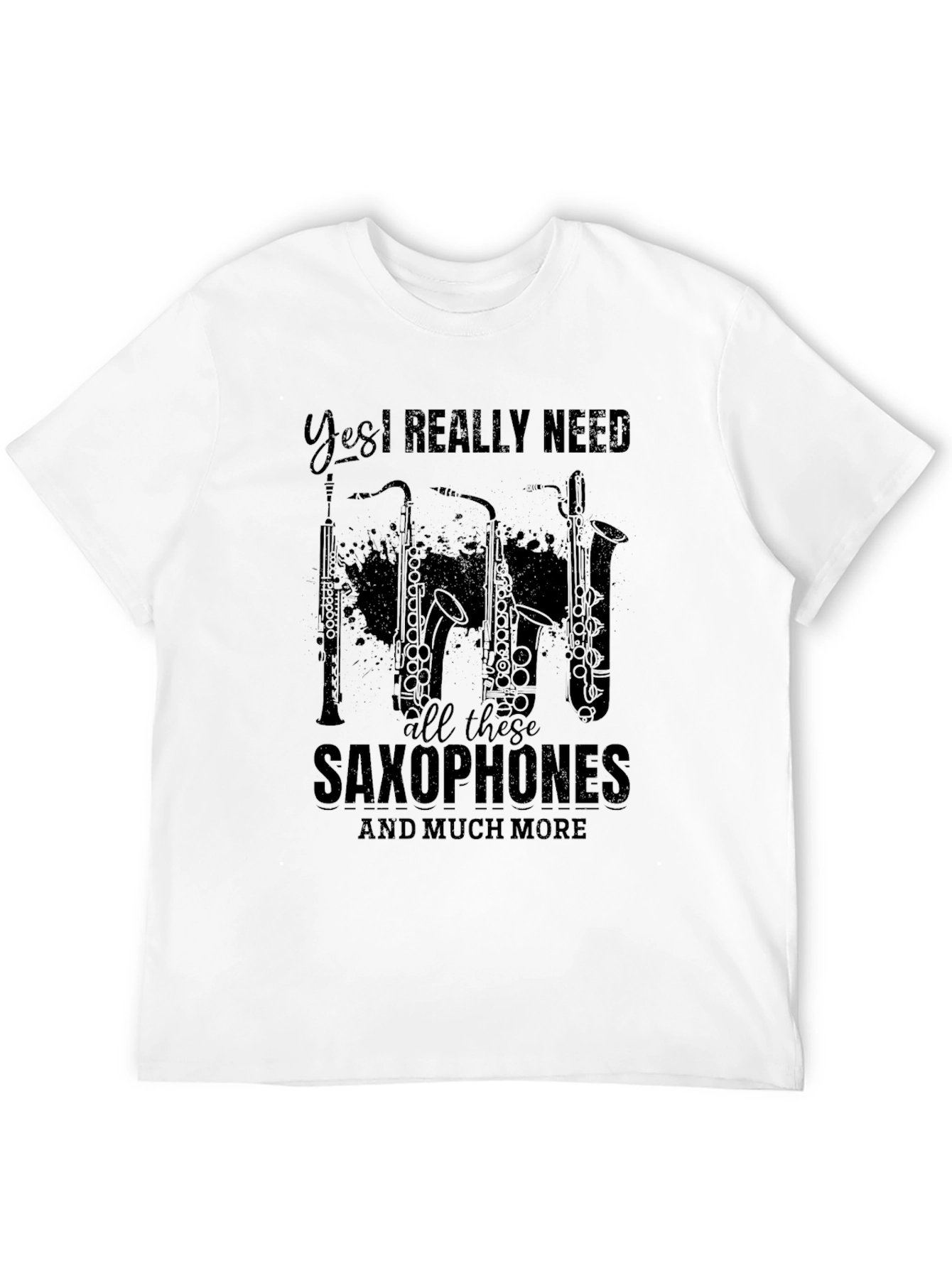 Saxophone Lover T-Shirt - Musicians Gift Tee
