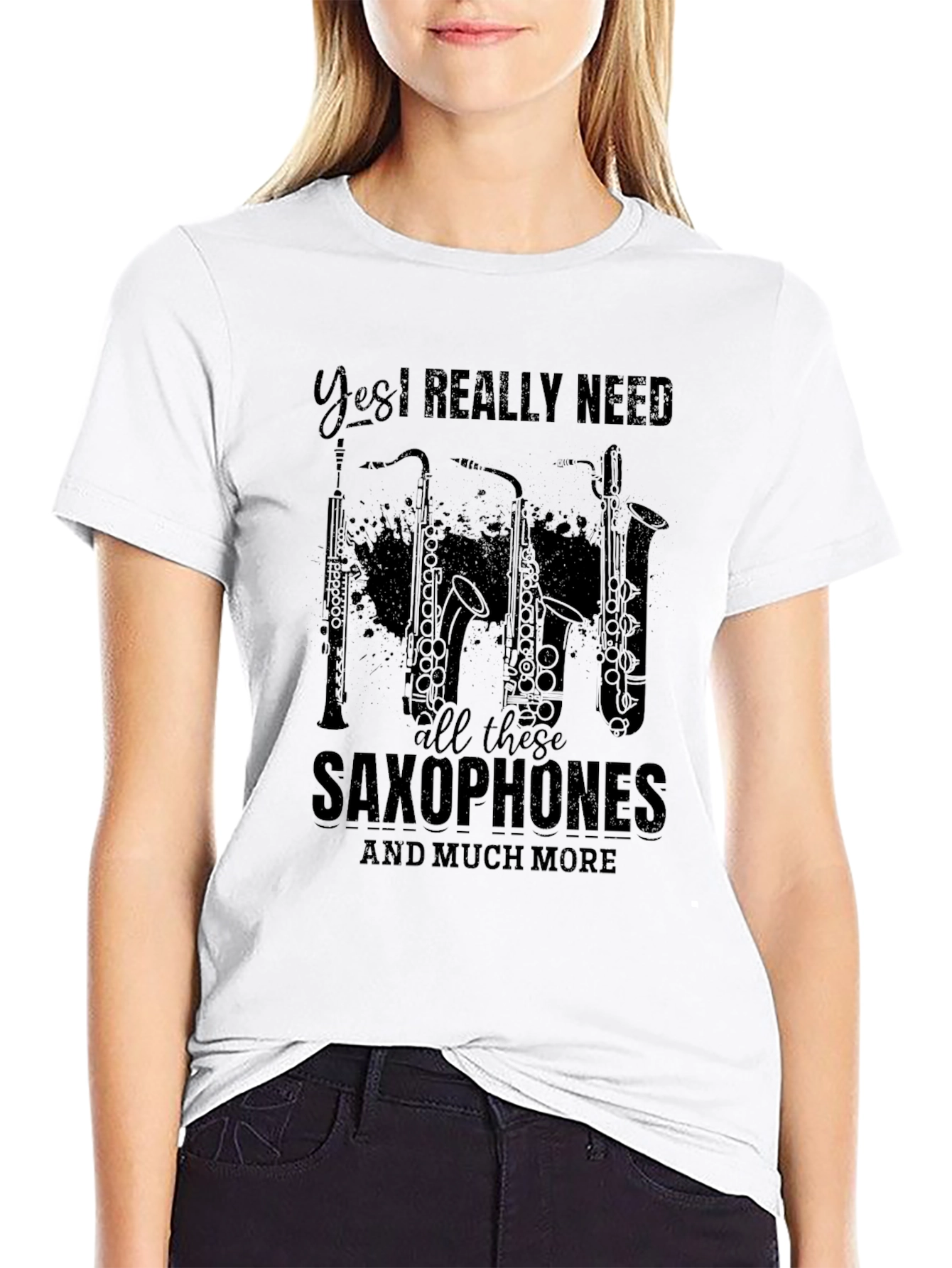 Saxophone Lover T-Shirt - Musicians Gift Tee