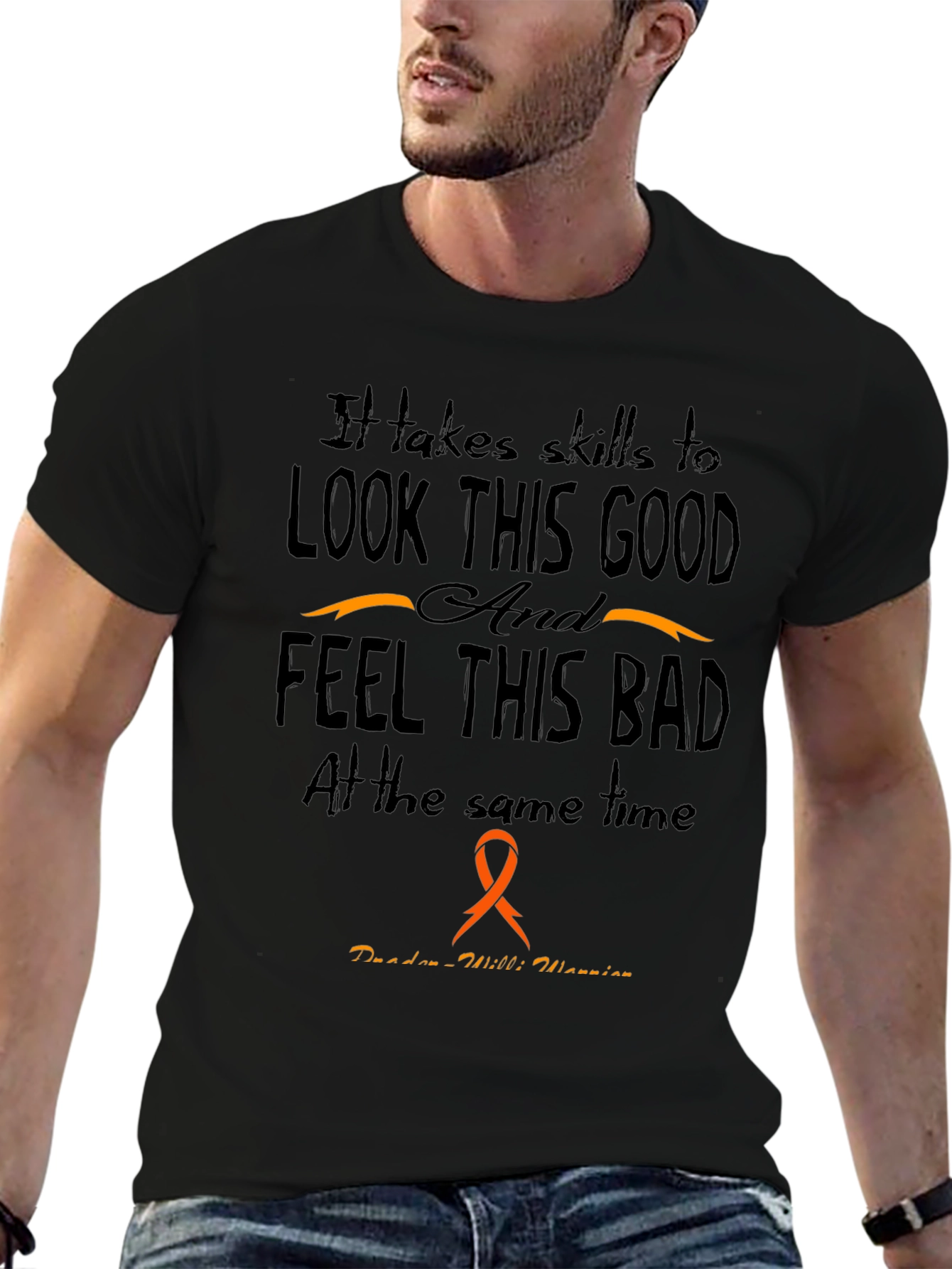 Skills to Look This Good Prader-Willi Awareness T-Shirt