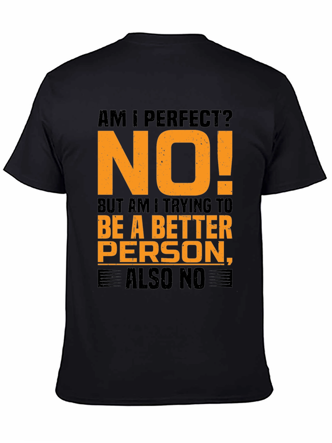 Am I Perfect? Funny Graphic Tee
