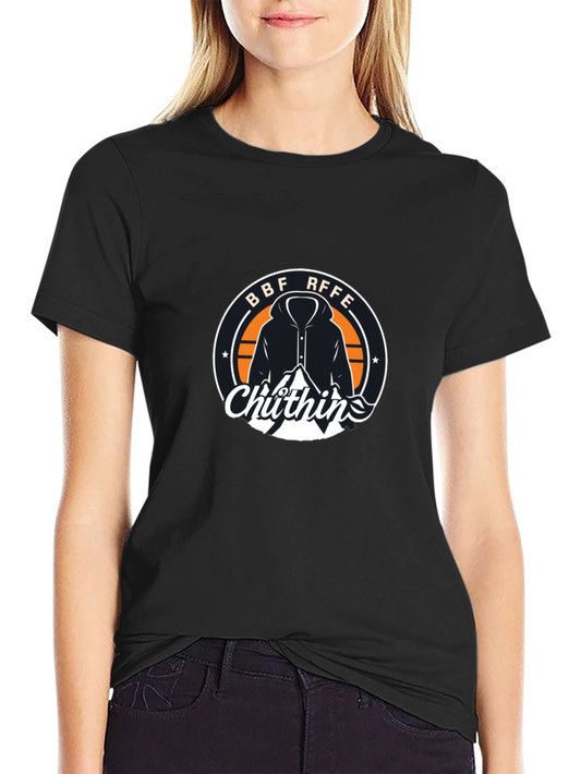 BFF ARFFE Chuthins Black T-Shirt - Stylish Graphic Tee