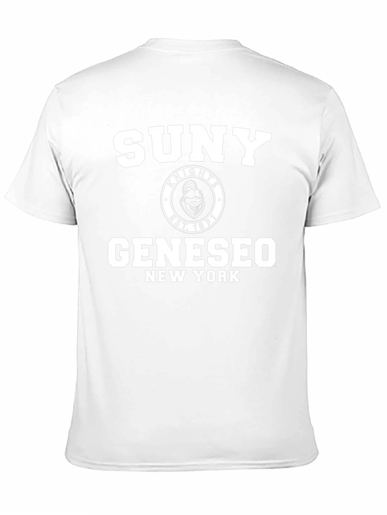 SUNY Geneseo Knights Black T-Shirt