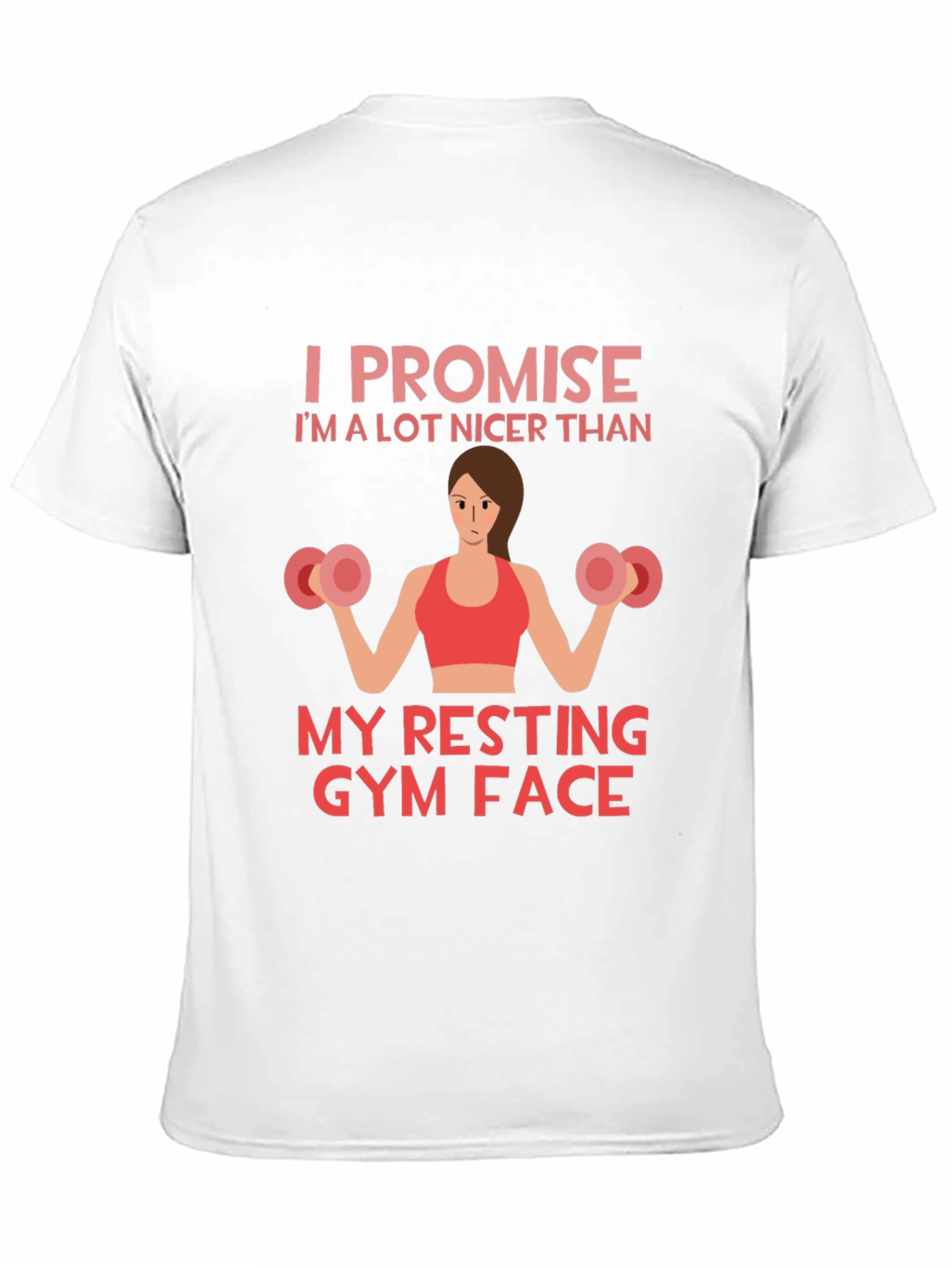 Funny Gym Workout Graphic T-Shirt