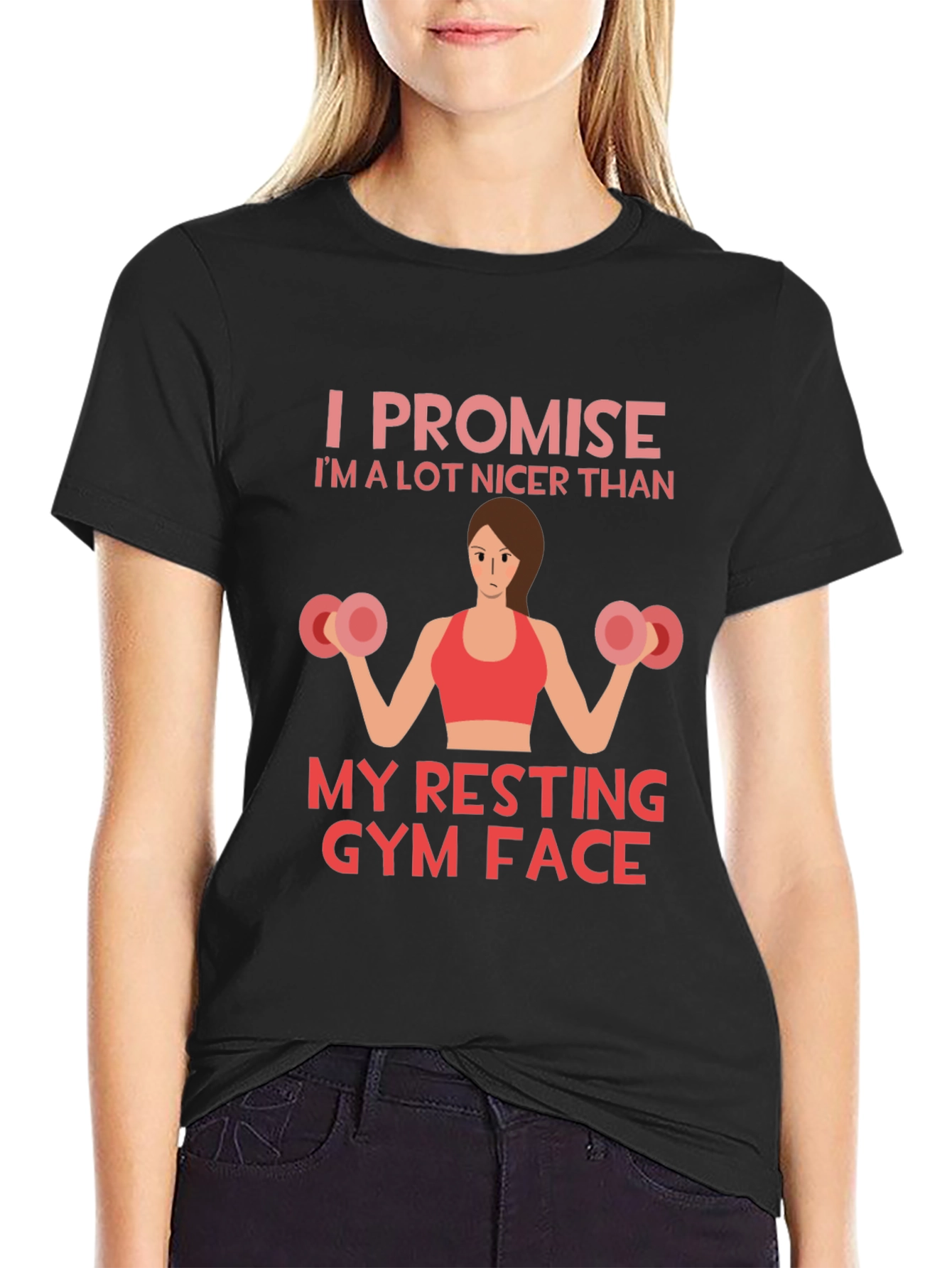Funny Gym Workout Graphic T-Shirt