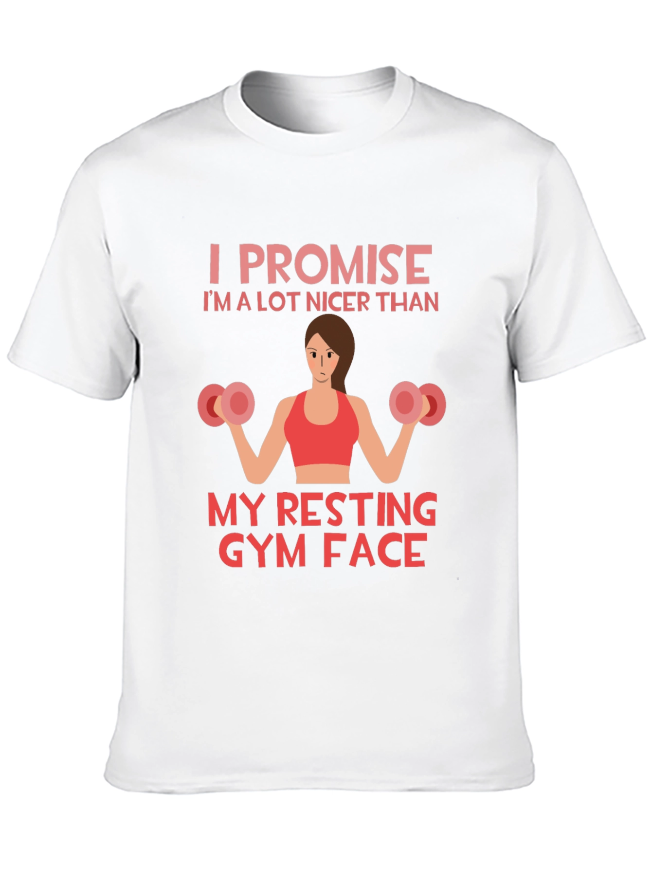 Funny Gym Workout Graphic T-Shirt
