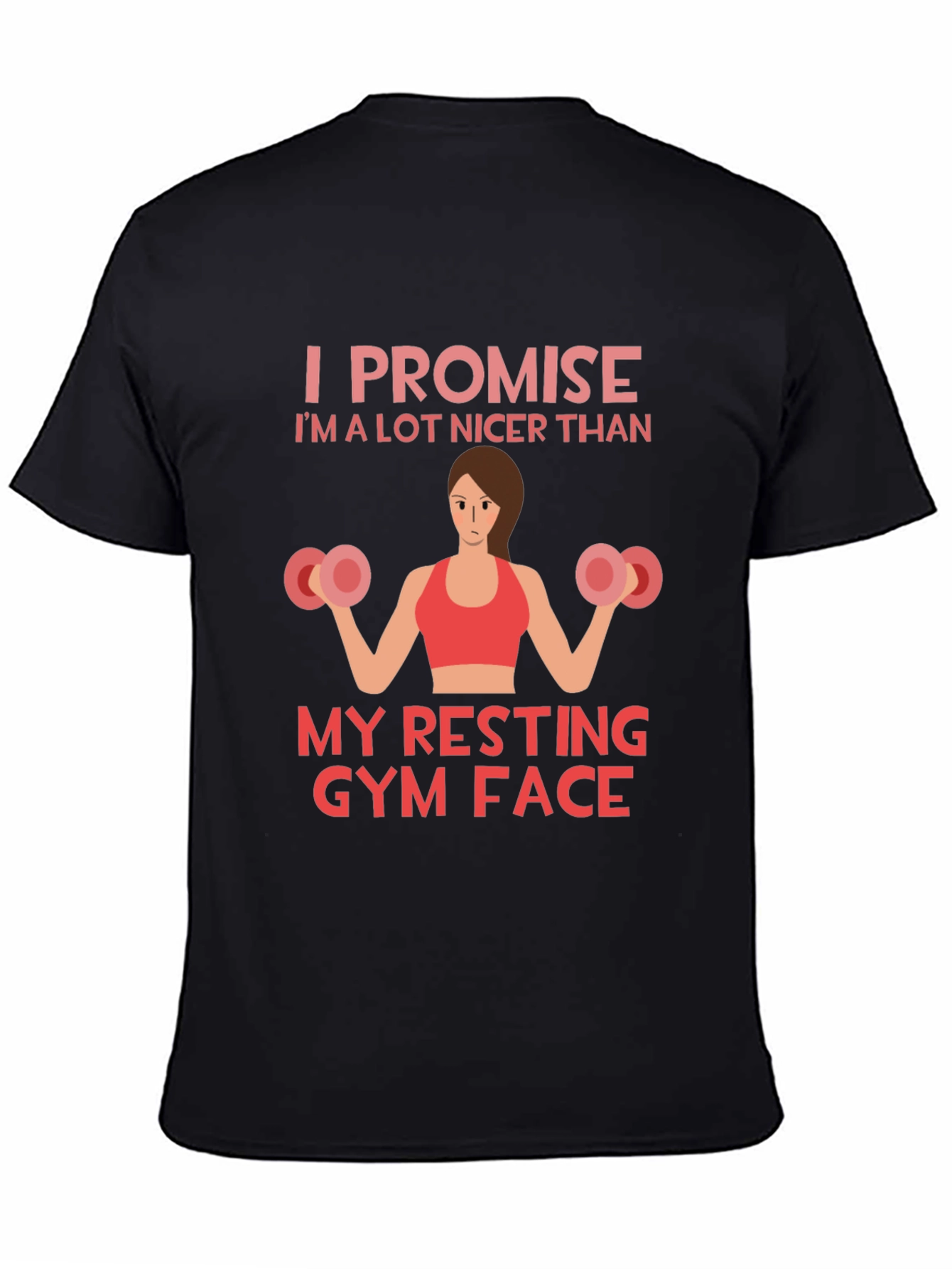 Funny Gym Workout Graphic T-Shirt