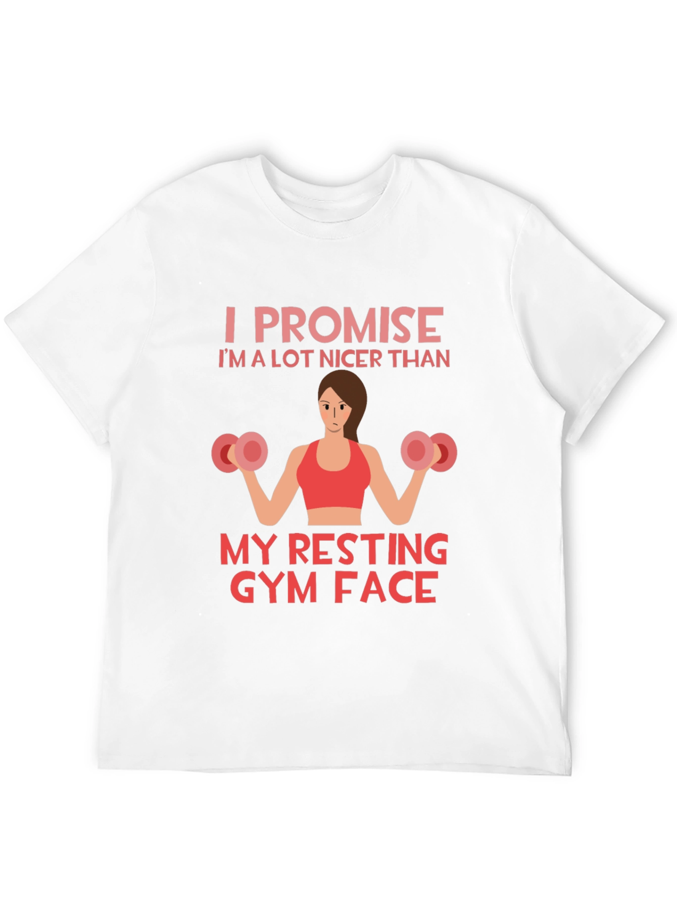 Funny Gym Workout Graphic T-Shirt