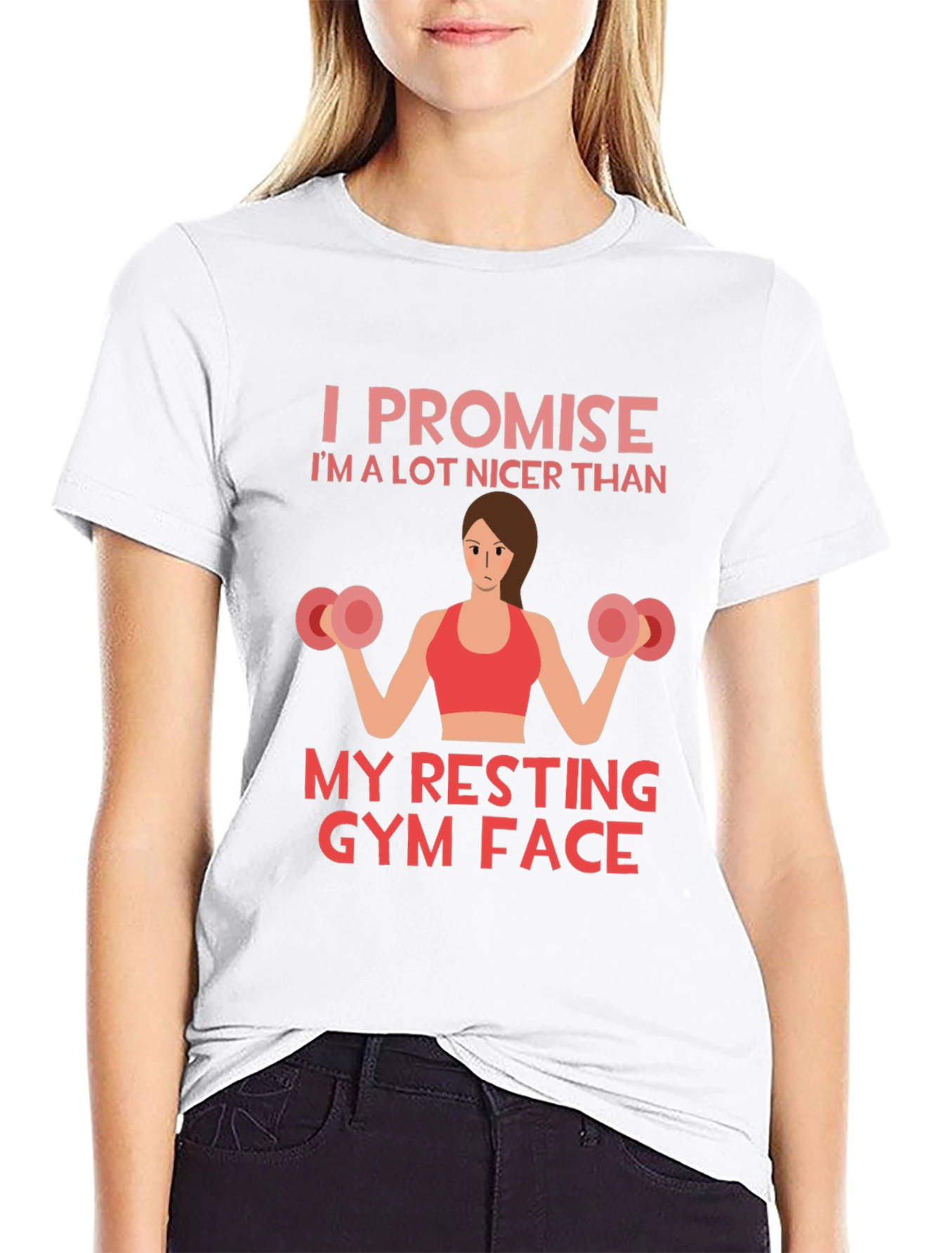 Funny Gym Workout Graphic T-Shirt