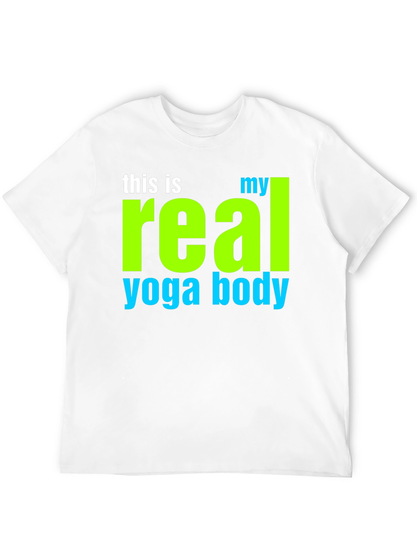 Real Yoga Body T-Shirt - Unisex Cotton Tee