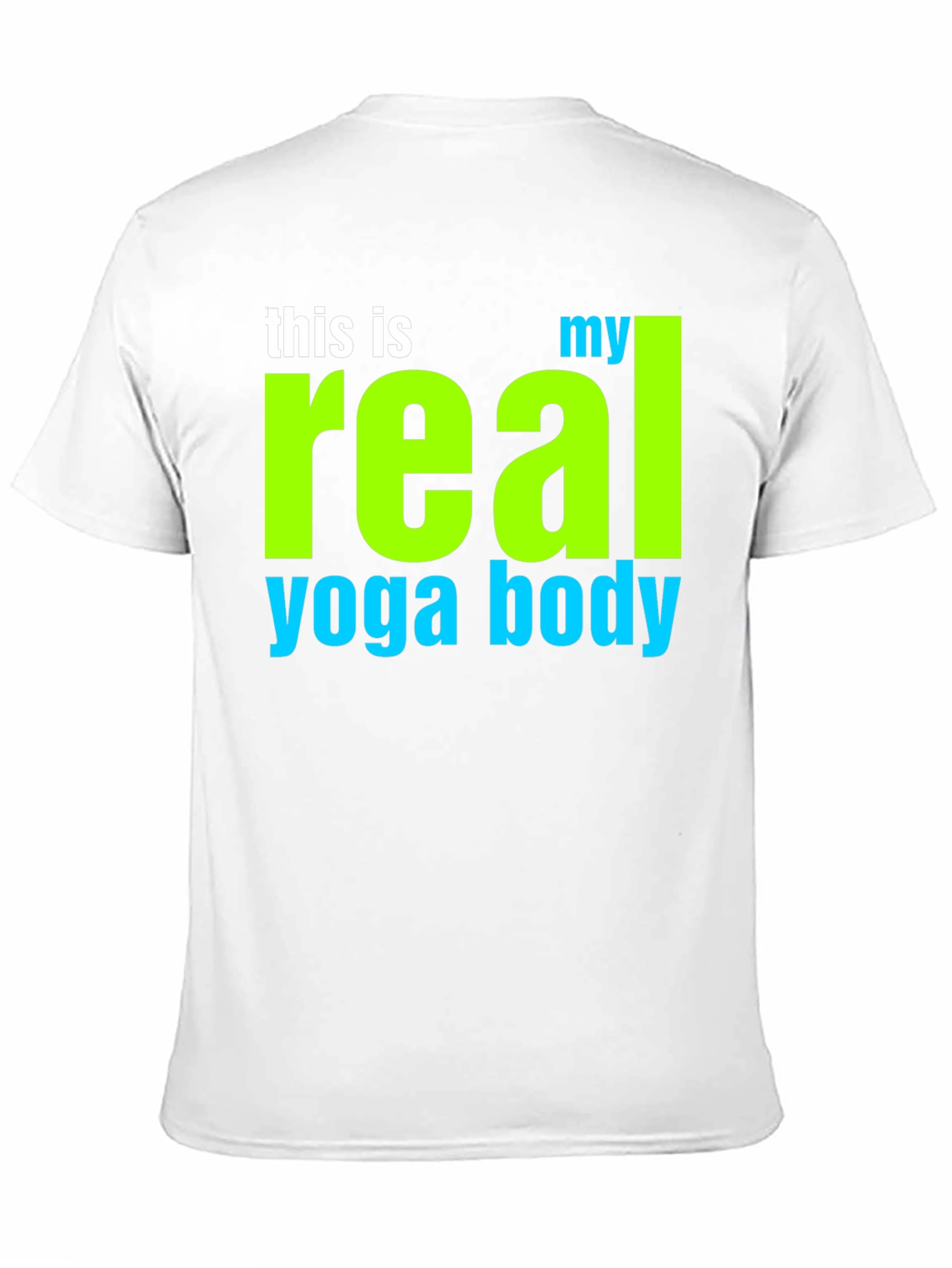 Real Yoga Body T-Shirt - Unisex Cotton Tee