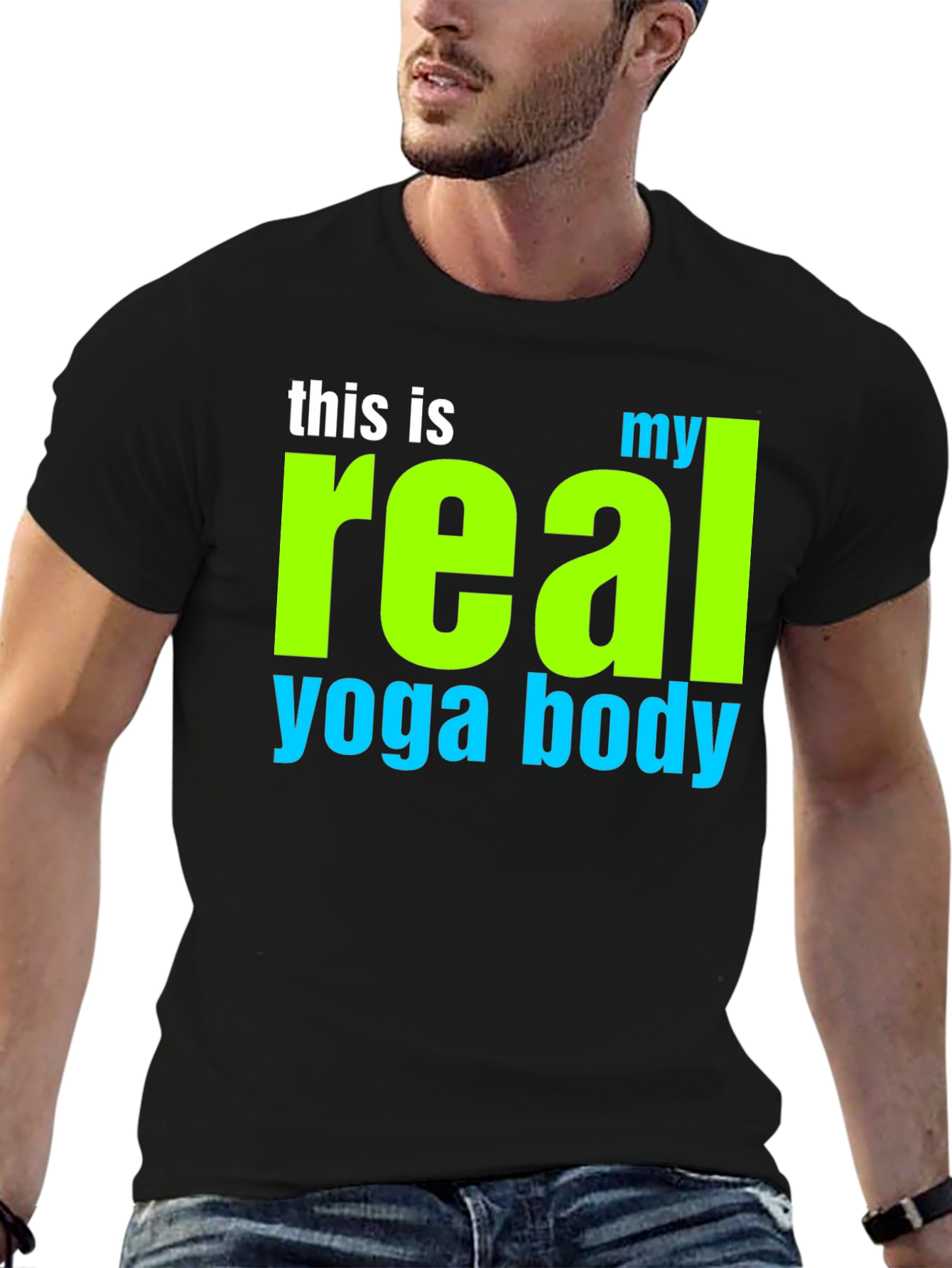Real Yoga Body T-Shirt - Unisex Cotton Tee