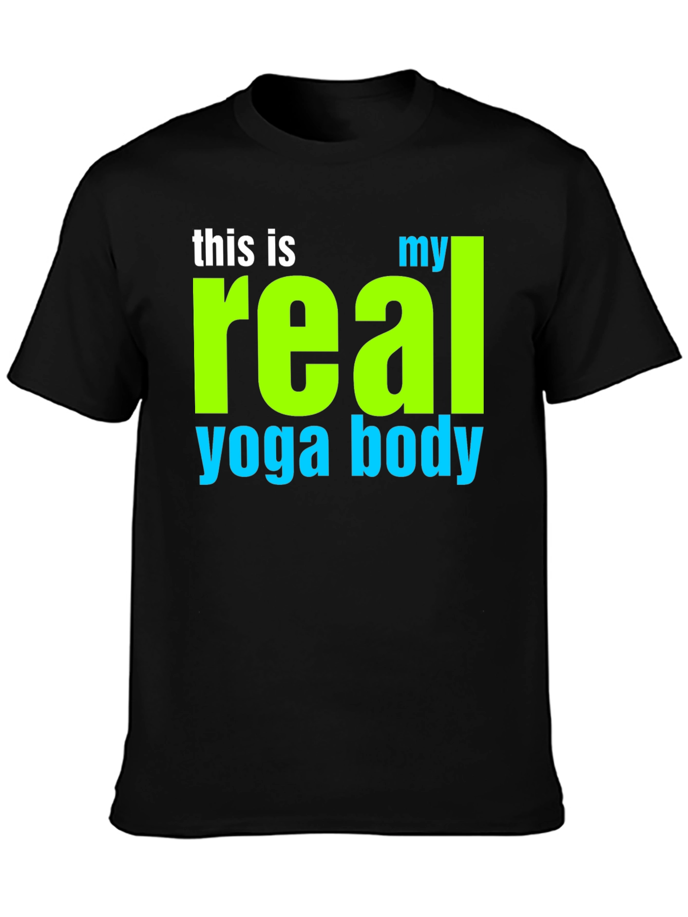 Real Yoga Body T-Shirt - Unisex Cotton Tee