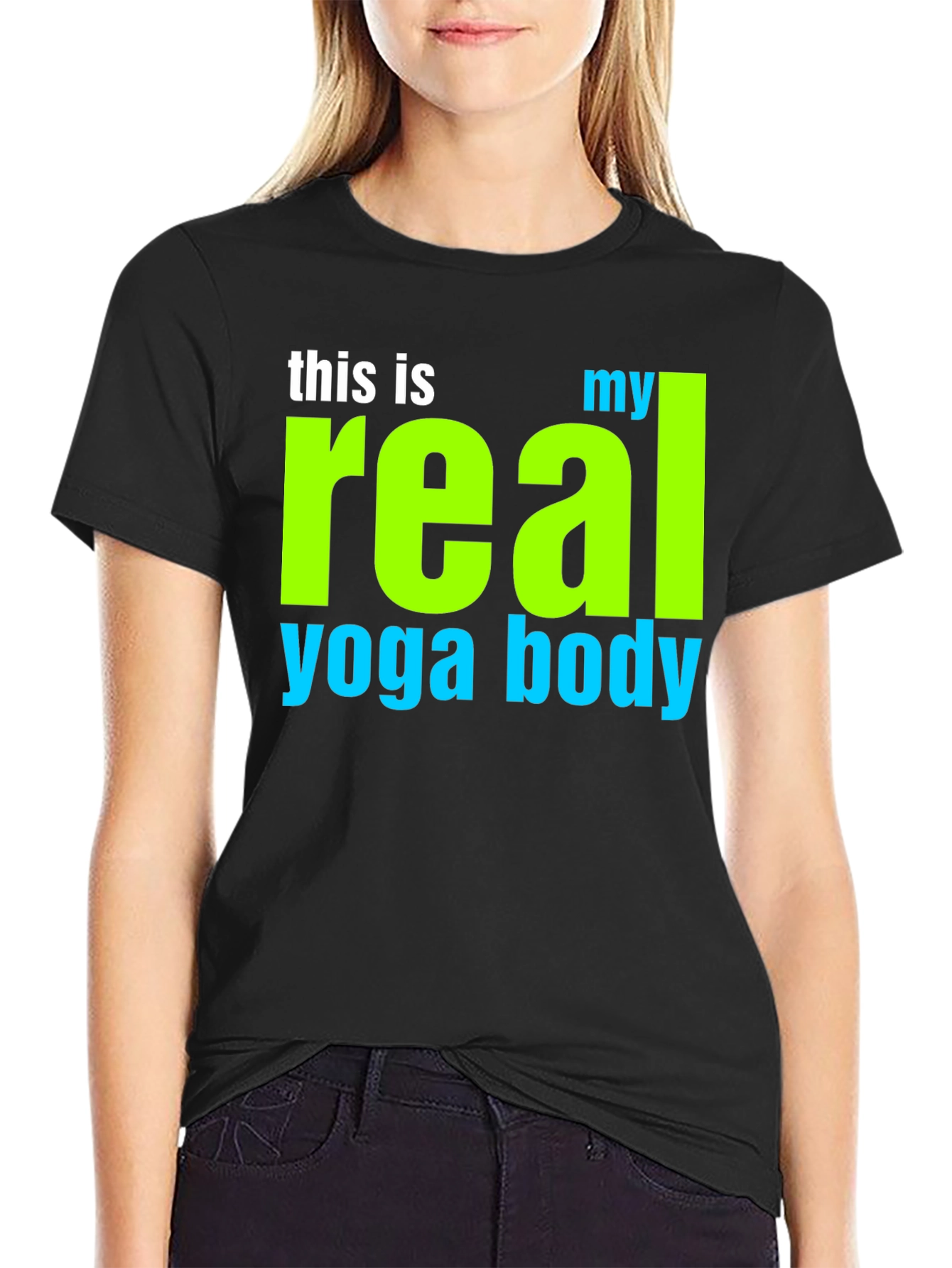 Real Yoga Body T-Shirt - Unisex Cotton Tee