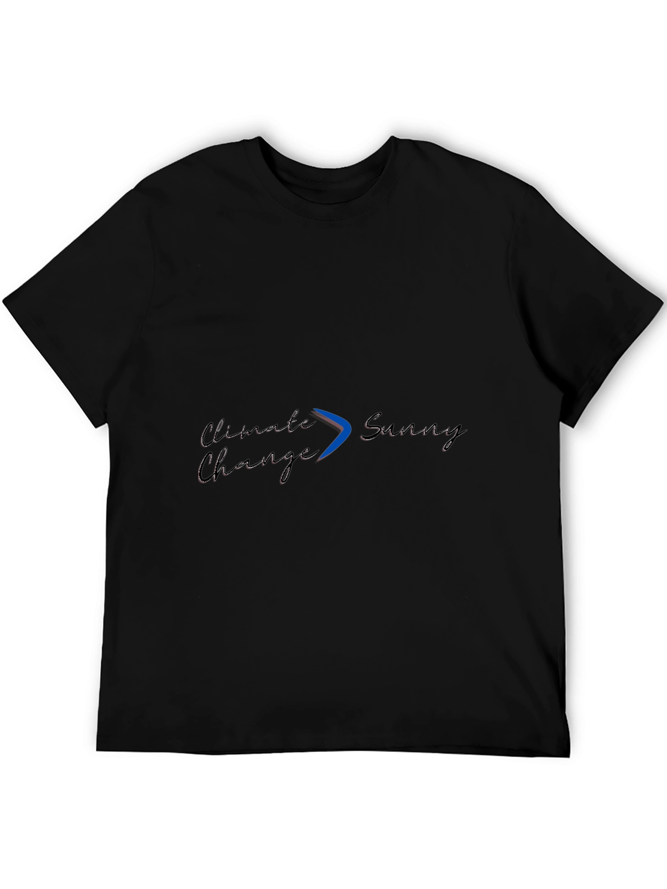 Climate Change > Sunny Black Graphic Tee