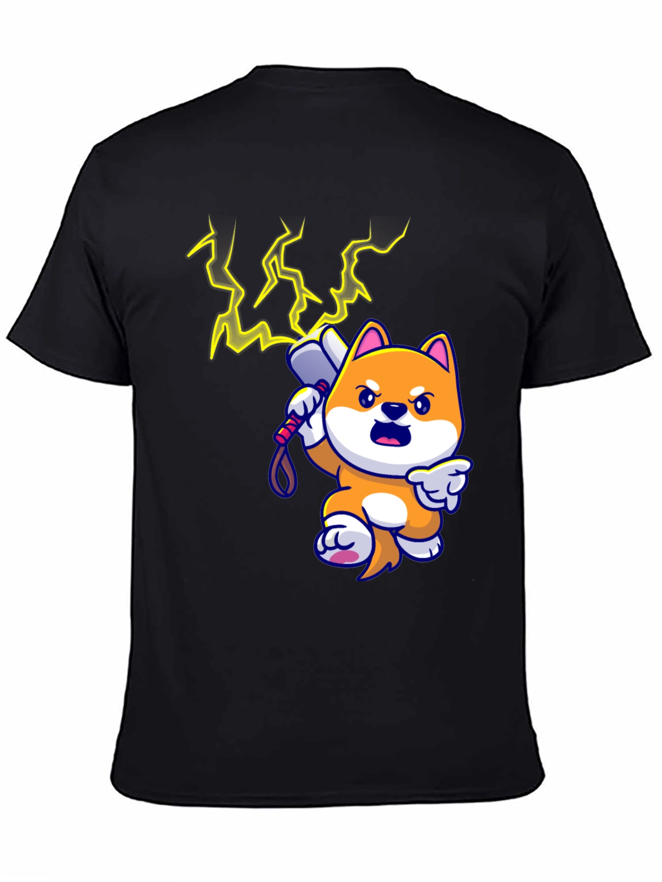 Doge Thor T-Shirt - Black