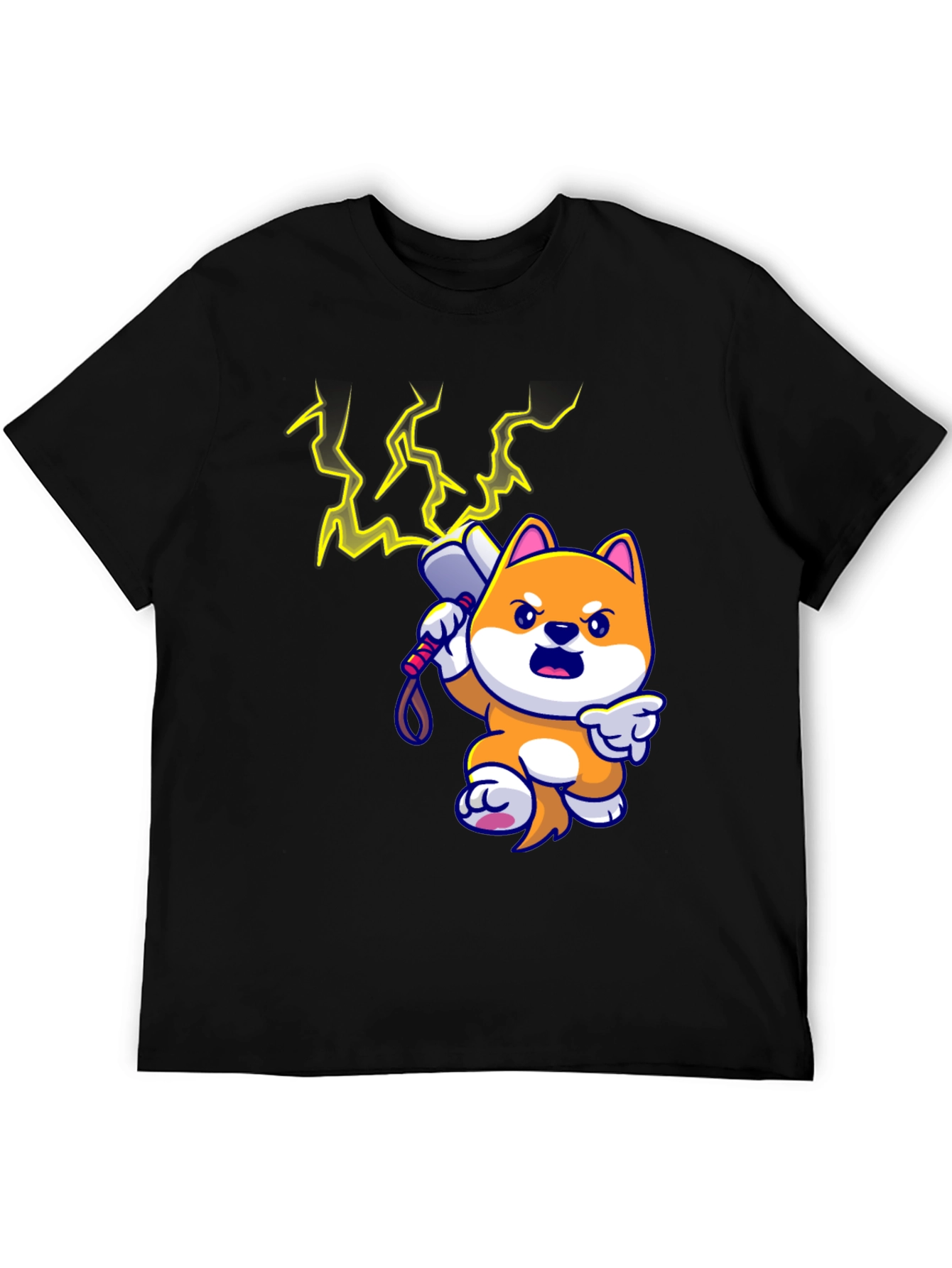 Doge Thor T-Shirt - Black