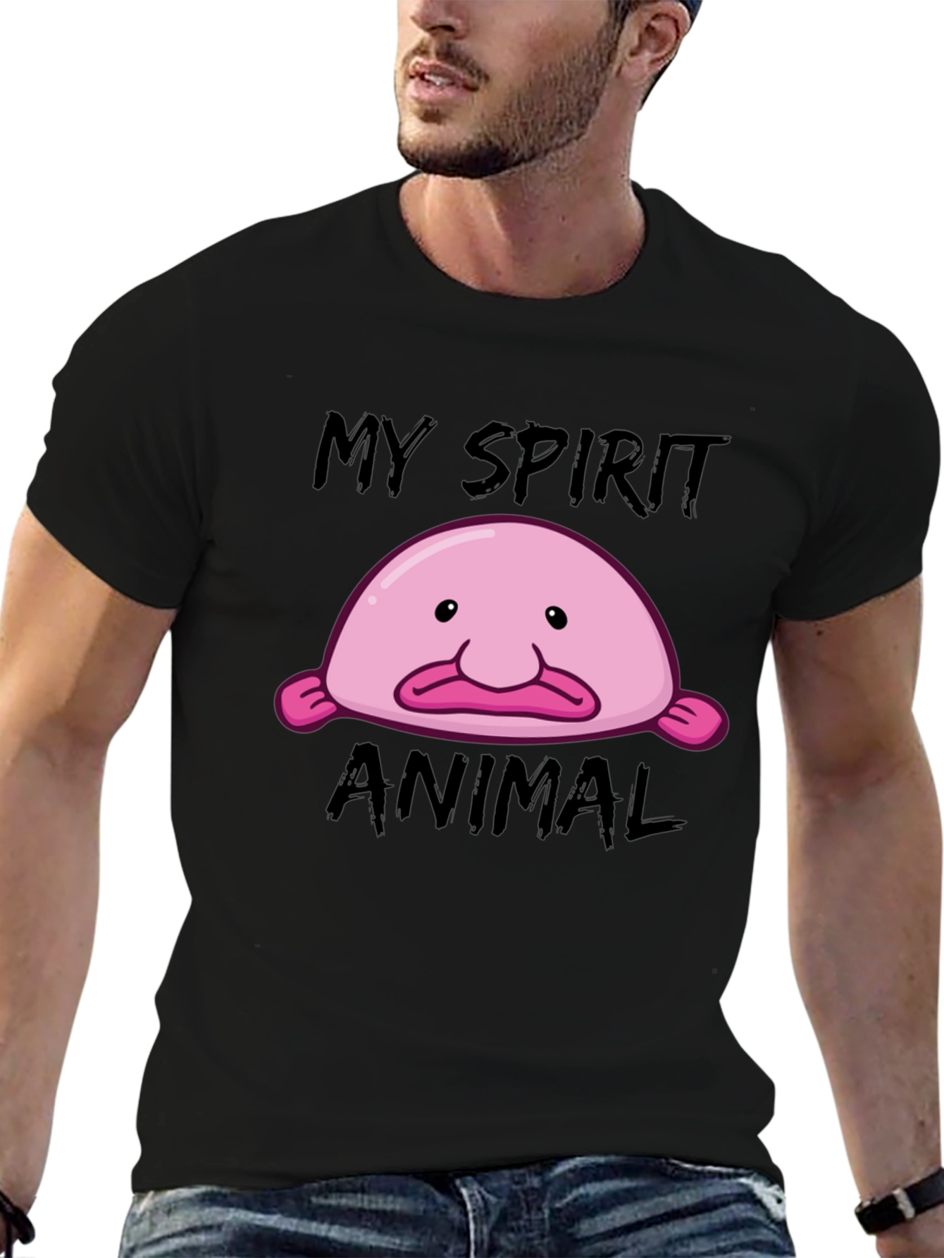 My Spirit Animal Blobfish Graphic T-Shirt