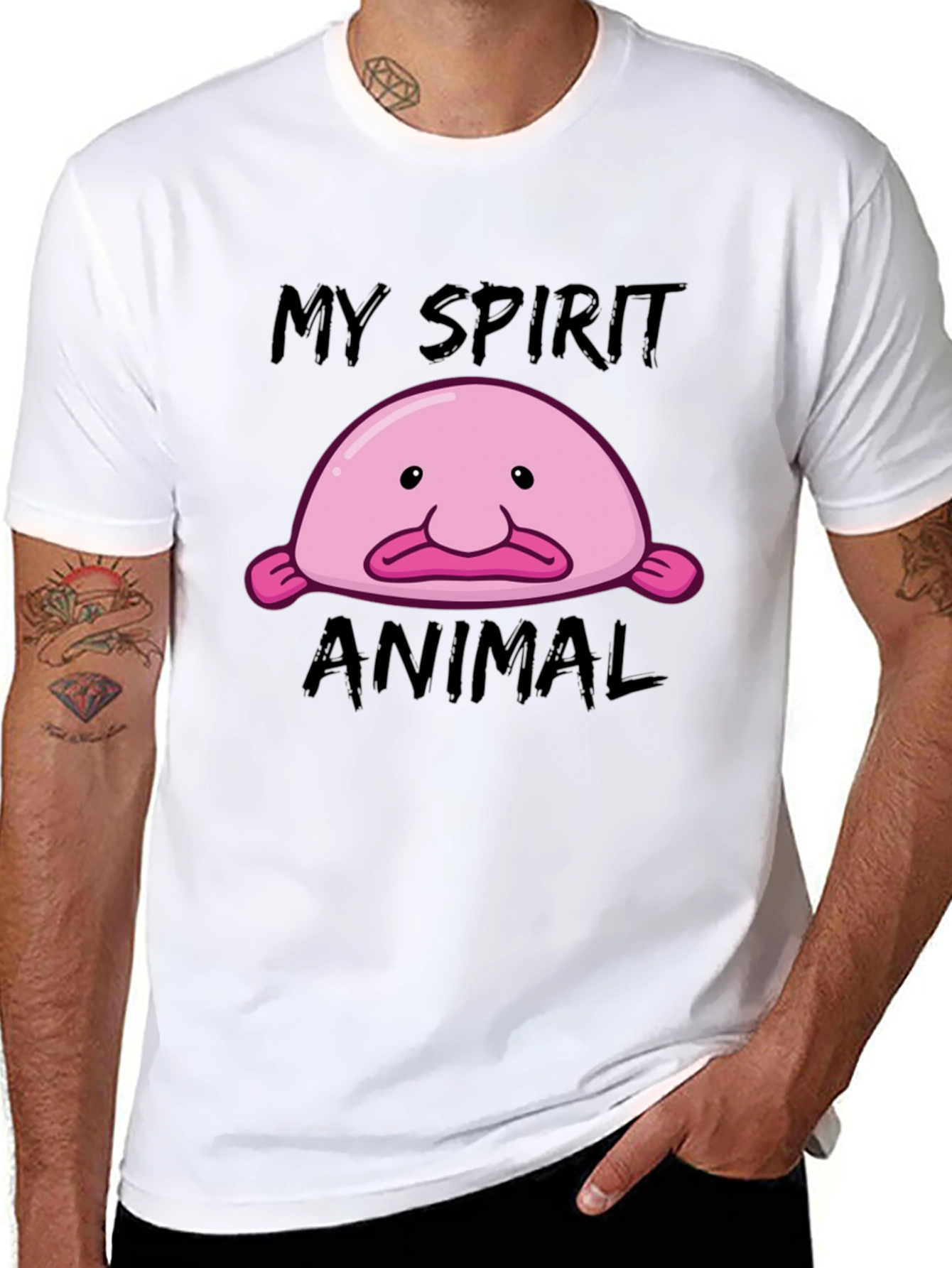 My Spirit Animal Blobfish Graphic T-Shirt