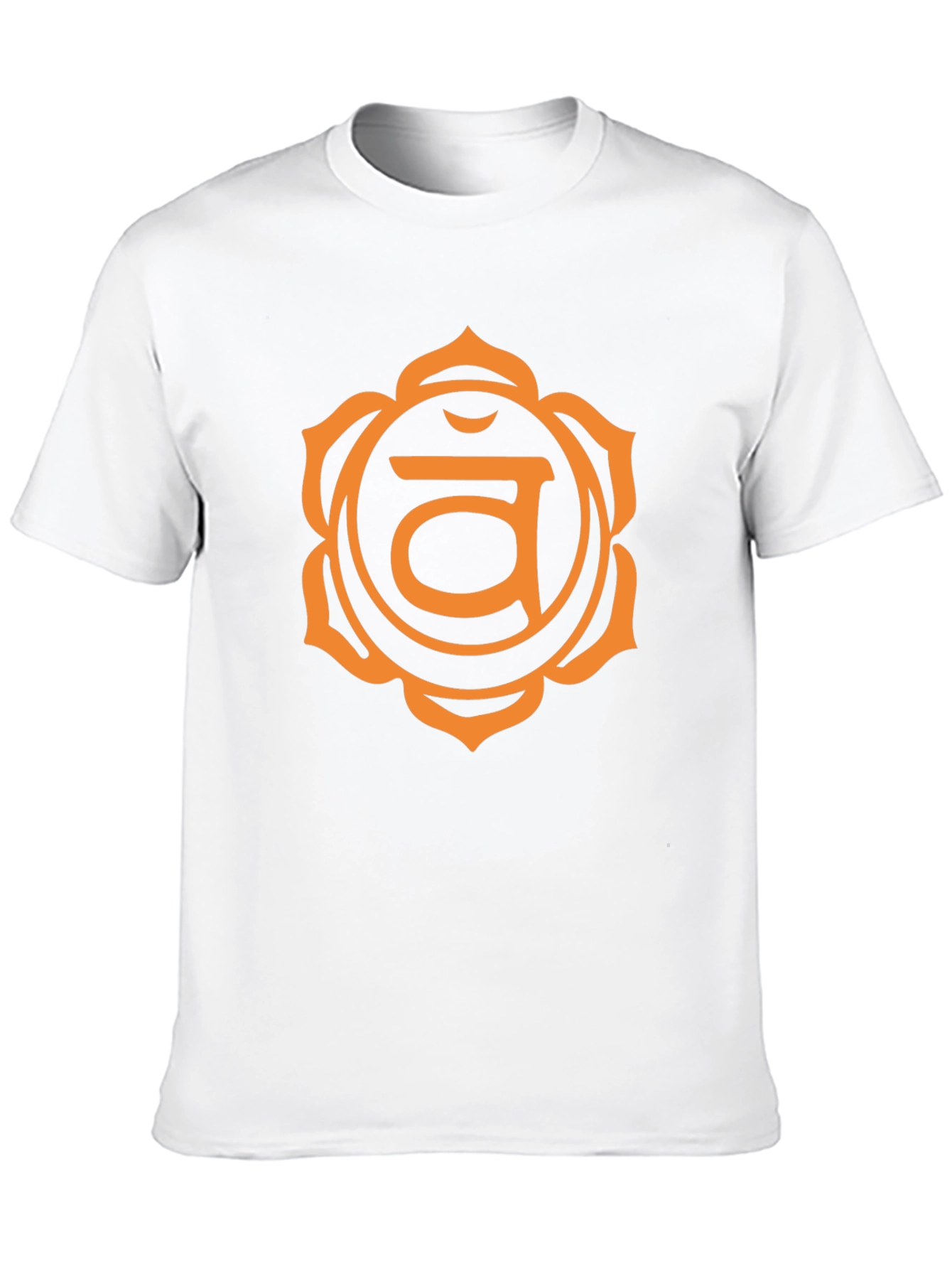 Root Chakra Graphic Tee - Black Cotton T-Shirt
