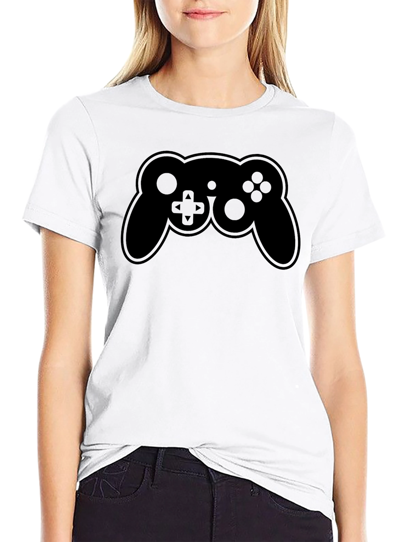 Gamer Style Black T-Shirt