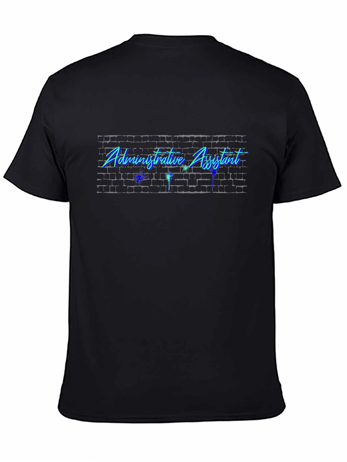 Administrative Assistant Brick Wall T-Shirt