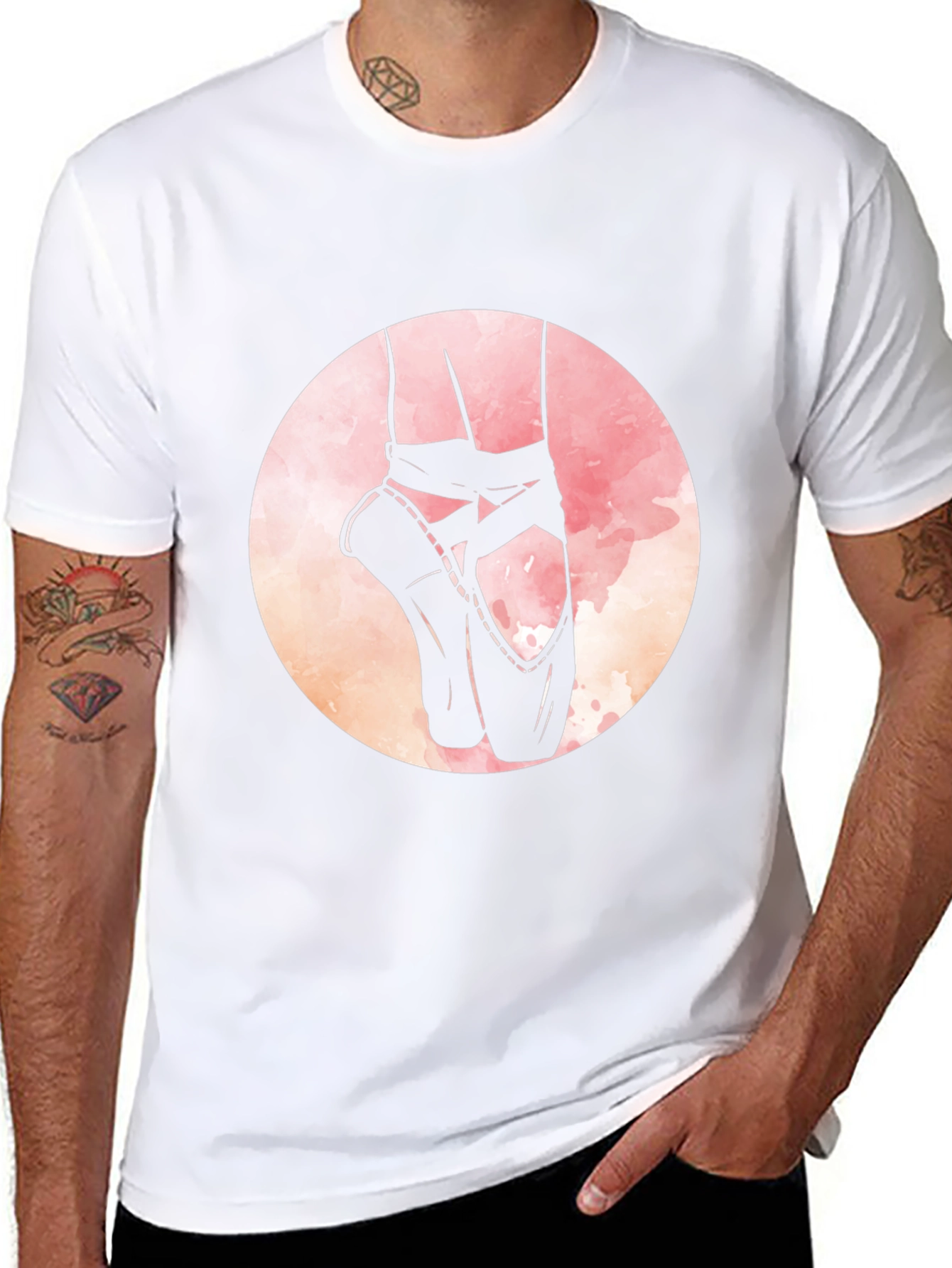 Ballet Pointe Shoes T-Shirt - Dancer Gift