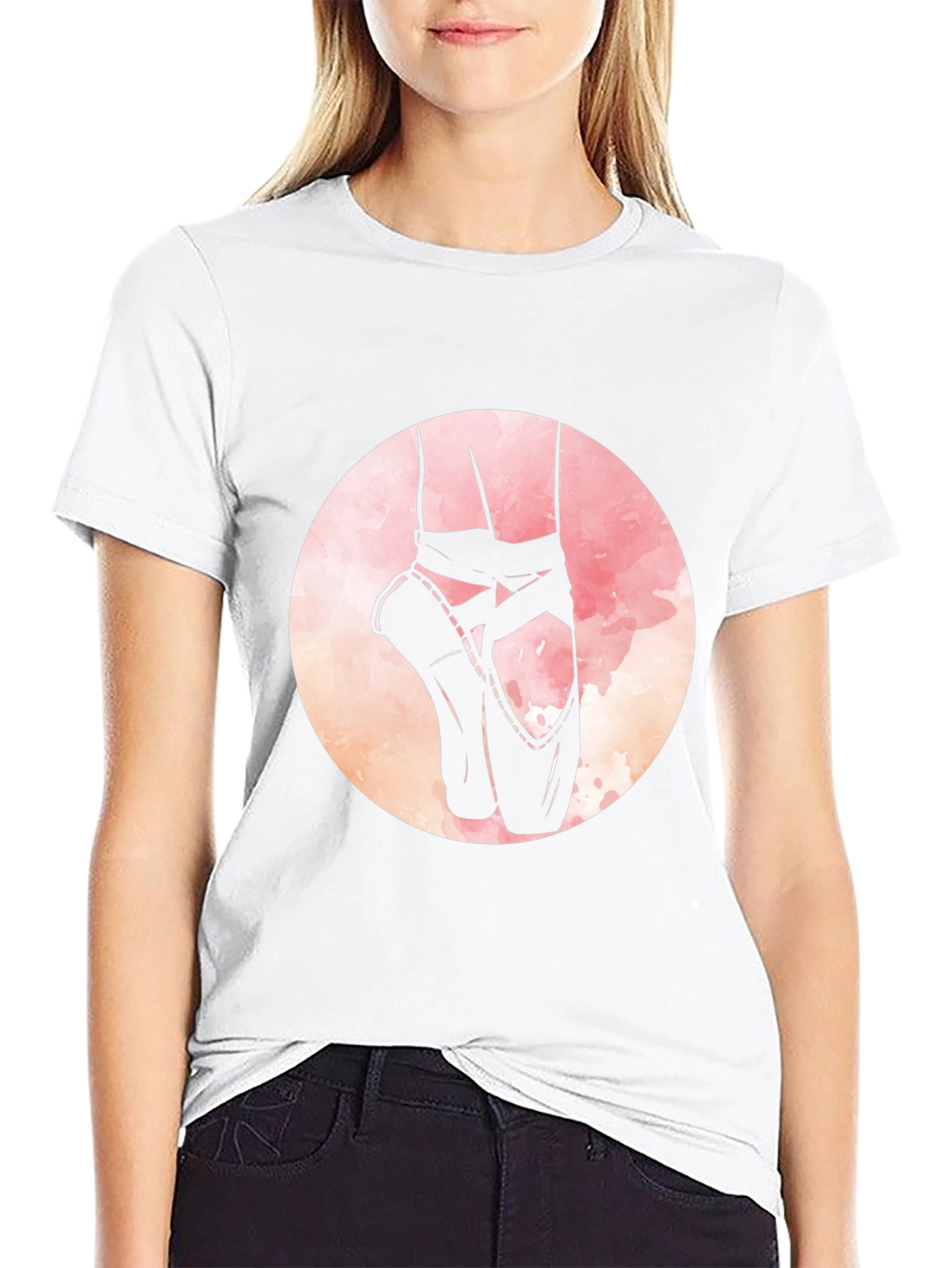 Ballet Pointe Shoes T-Shirt - Dancer Gift