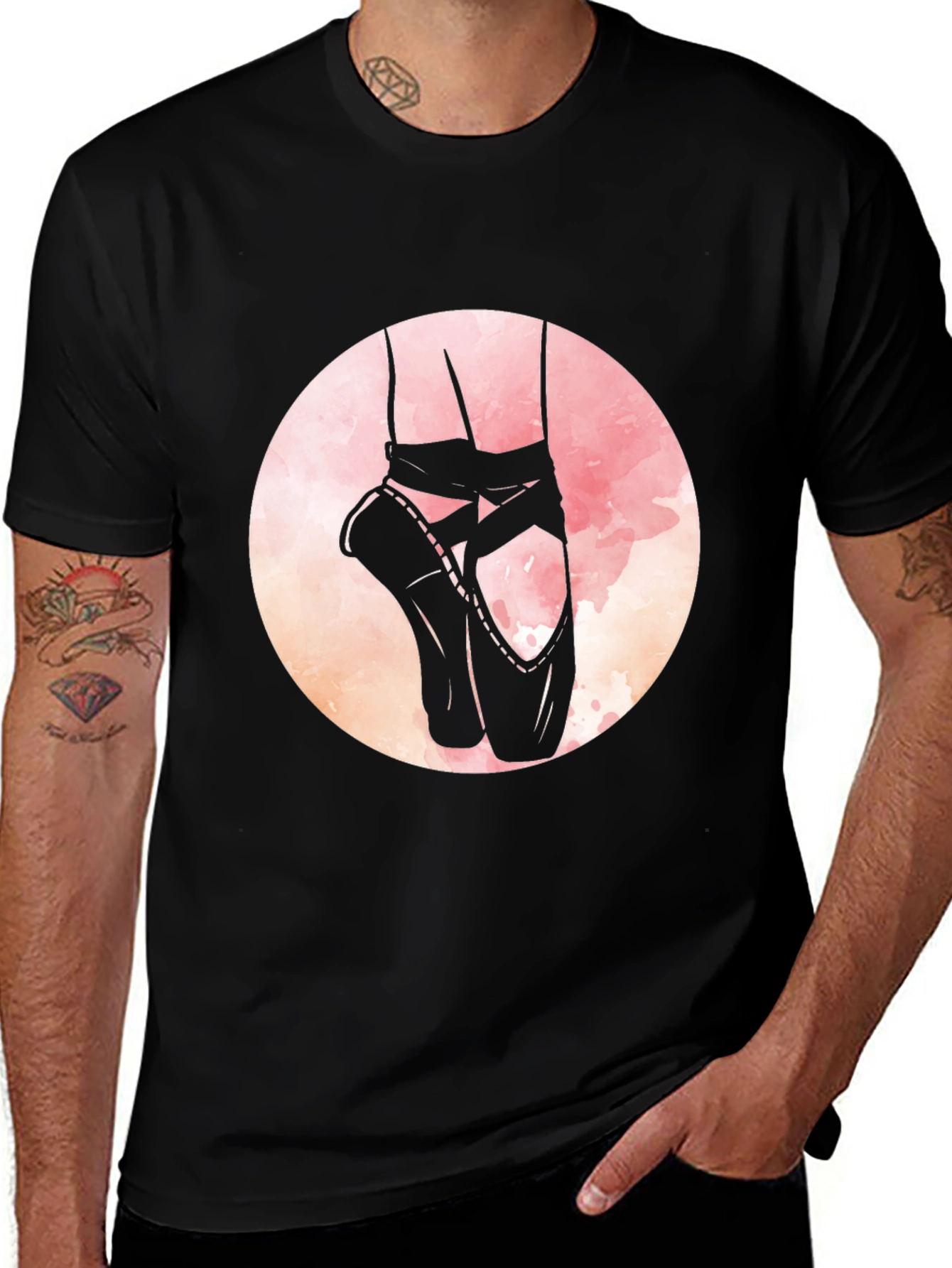 Ballet Pointe Shoes T-Shirt - Dancer Gift