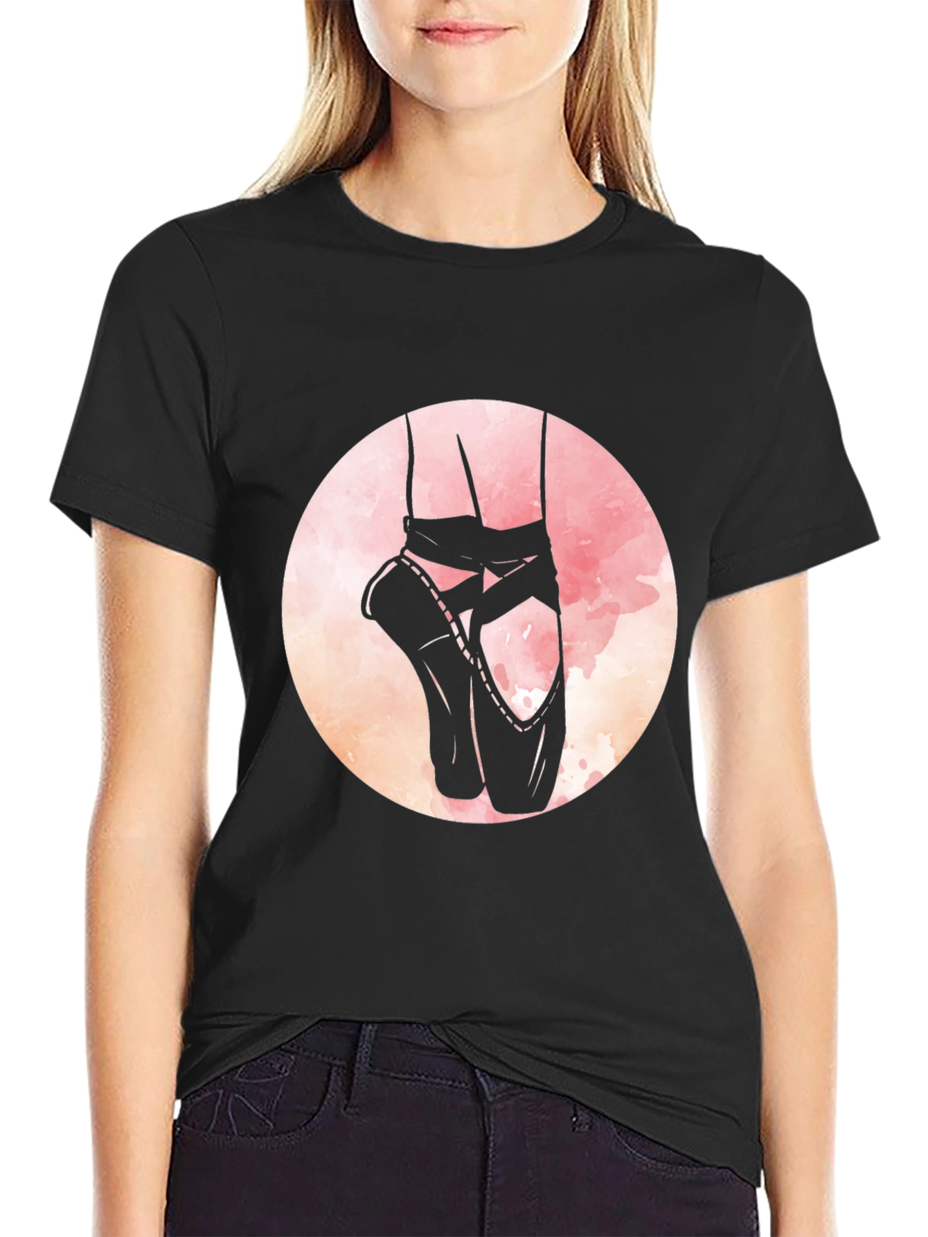Ballet Pointe Shoes T-Shirt - Dancer Gift