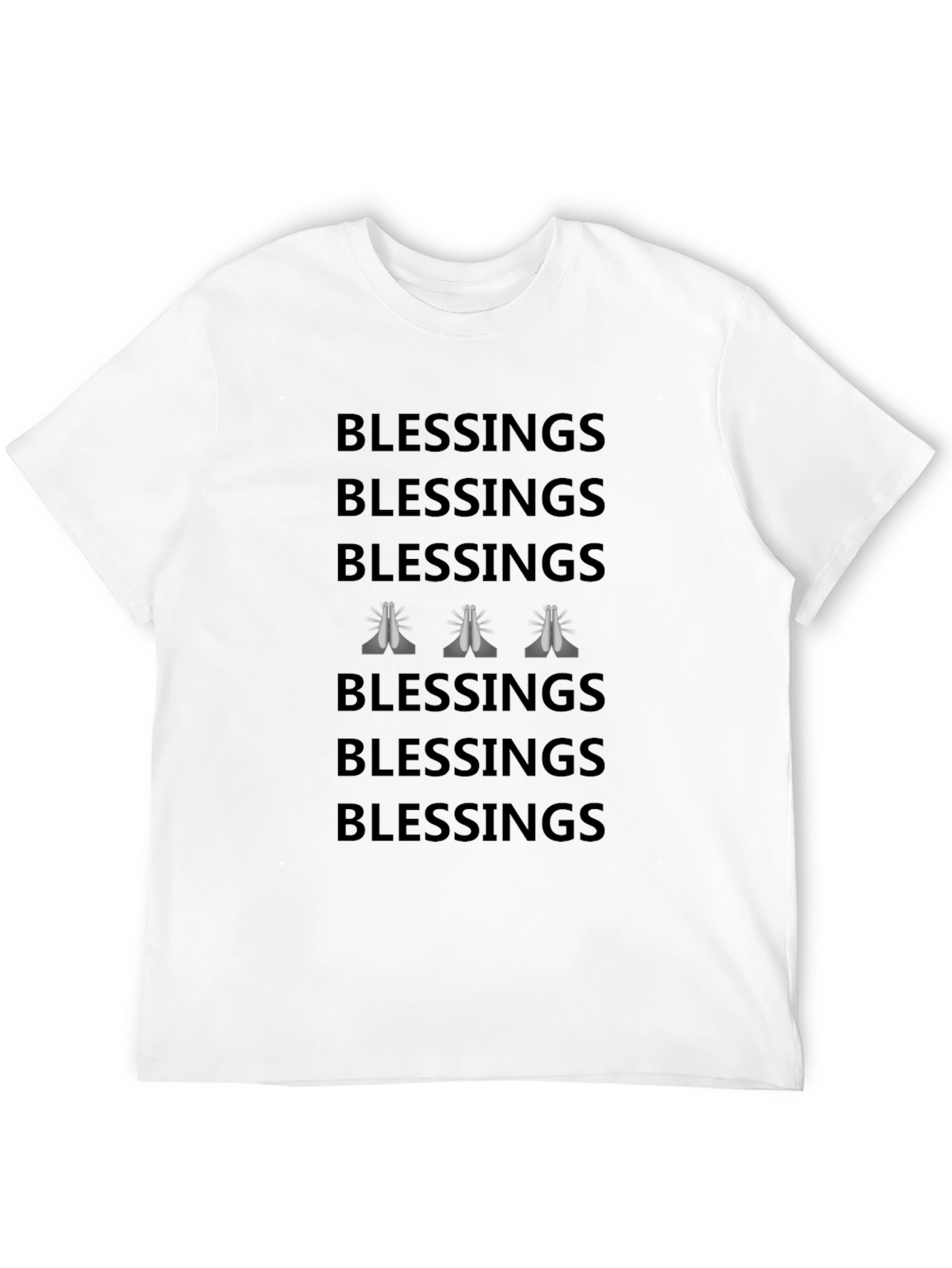 Blessings Graphic Tee - Stylish Comfort