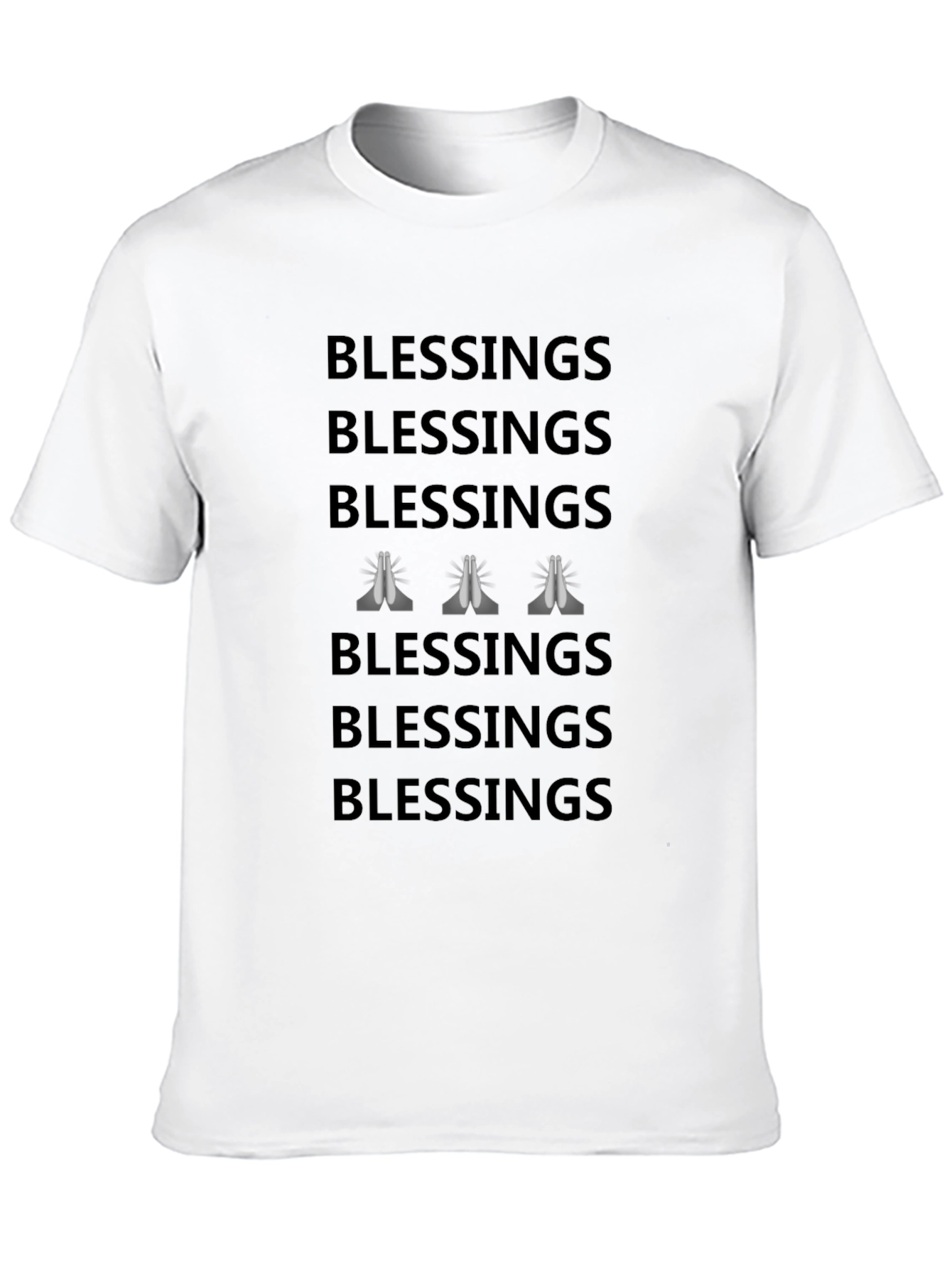 Blessings Graphic Tee - Stylish Comfort